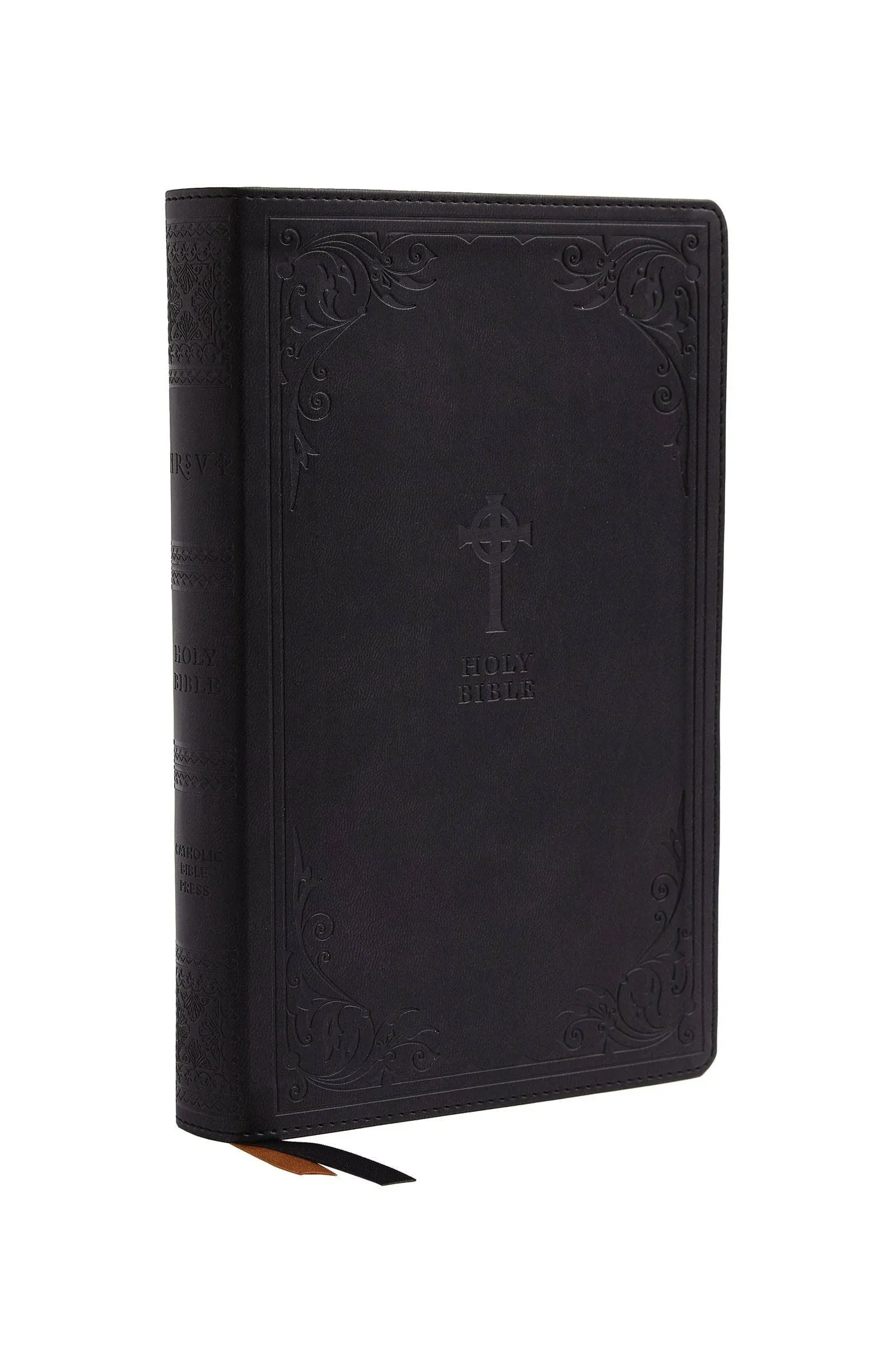 Seed of Abraham Christian Bookstore - (In)Courage - NRSV Catholic Gift Bible (Comfort Print)-Black Leathersoft