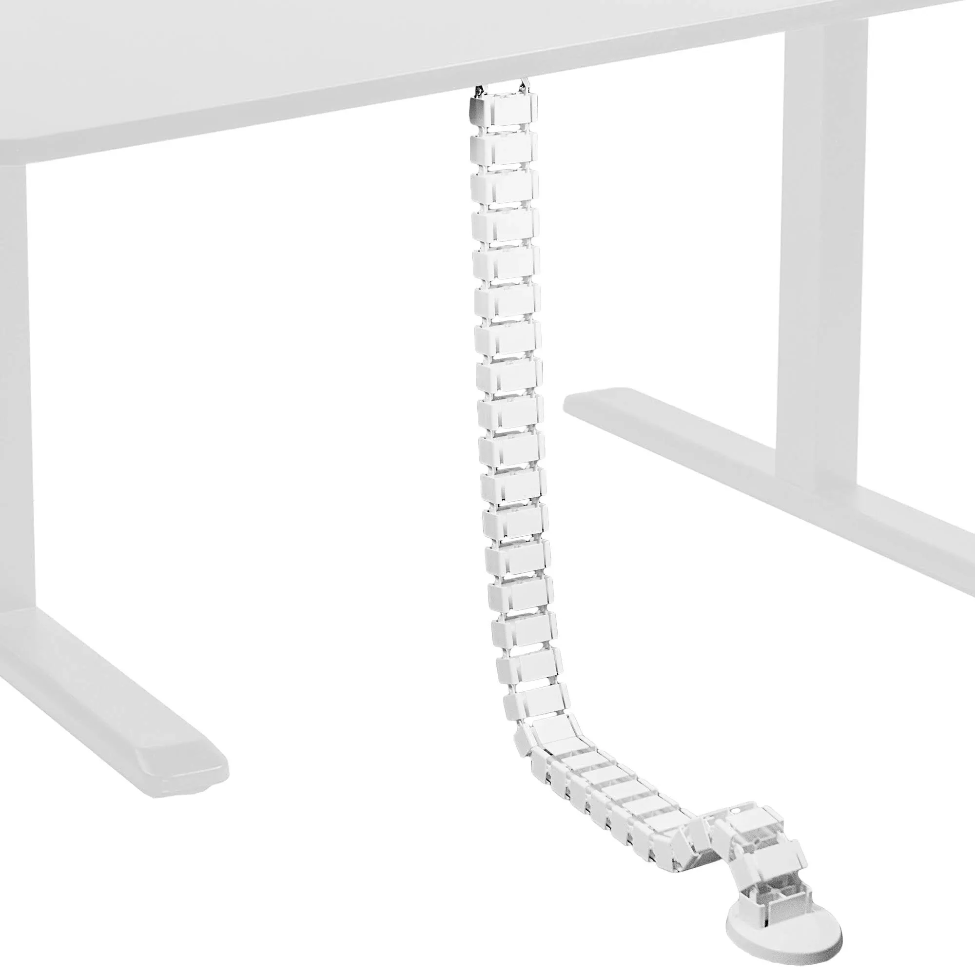 Vivo Vertebrae Cable Management Kit for Desk White