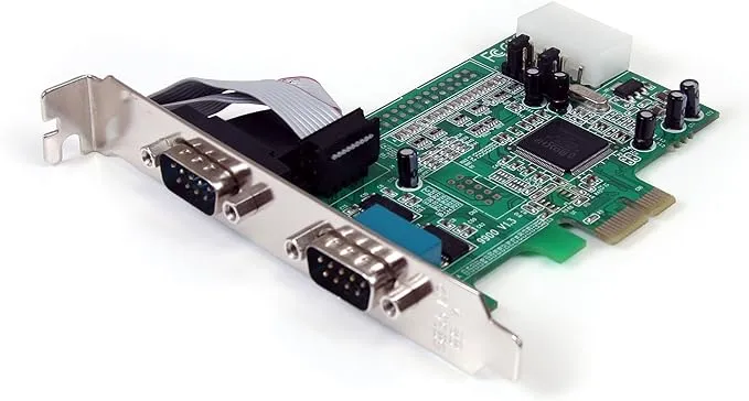 StarTech.com 2-Port PCI Express RS232 Serial Adapter Card