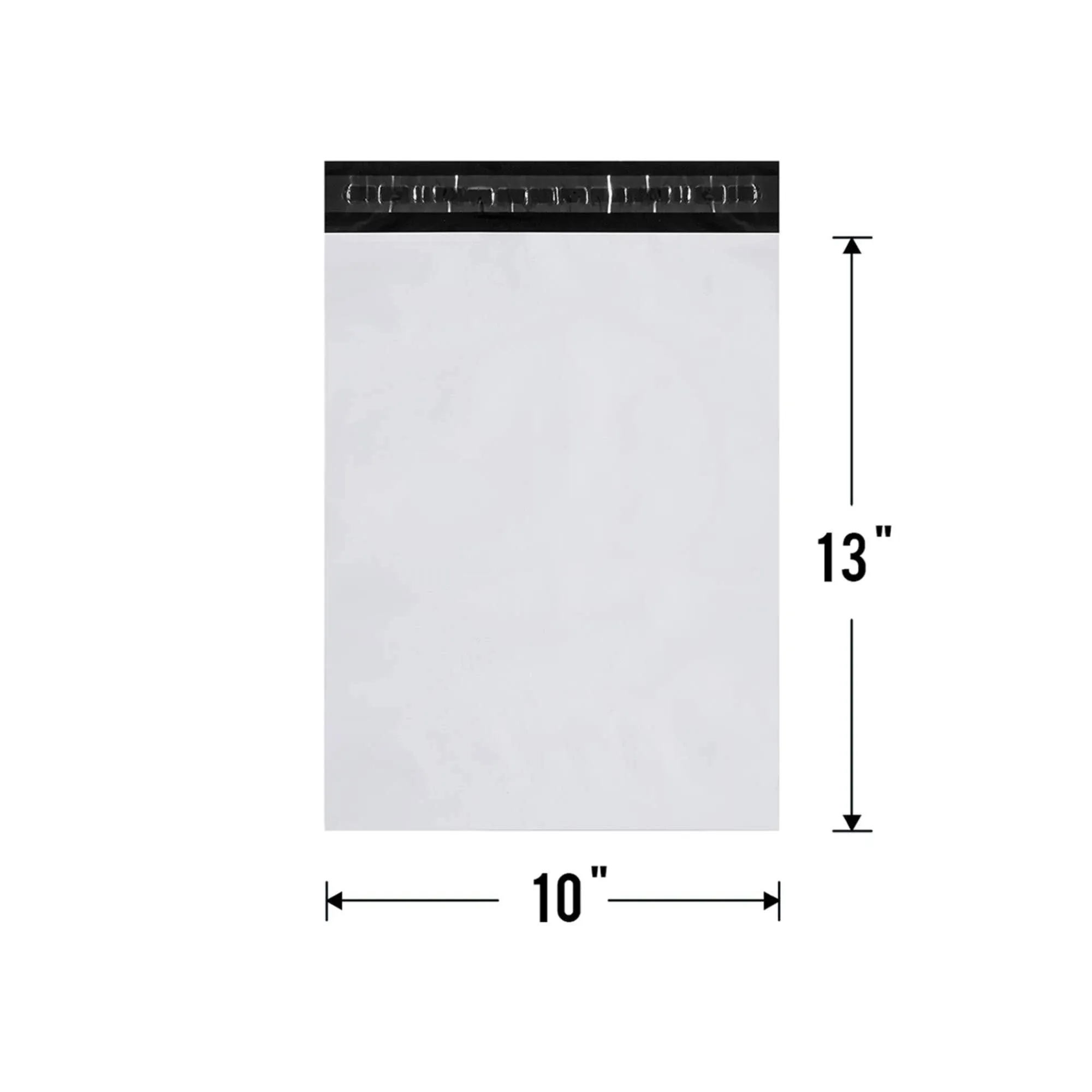 Poly Mailers Shipping Envelopes Self Sealing Bags, W.Proof- White (Size 10&#034;x13&#034;)