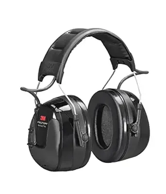 3M PELTOR WorkTunes Pro AM/FM Radio Headset, Black, Headband