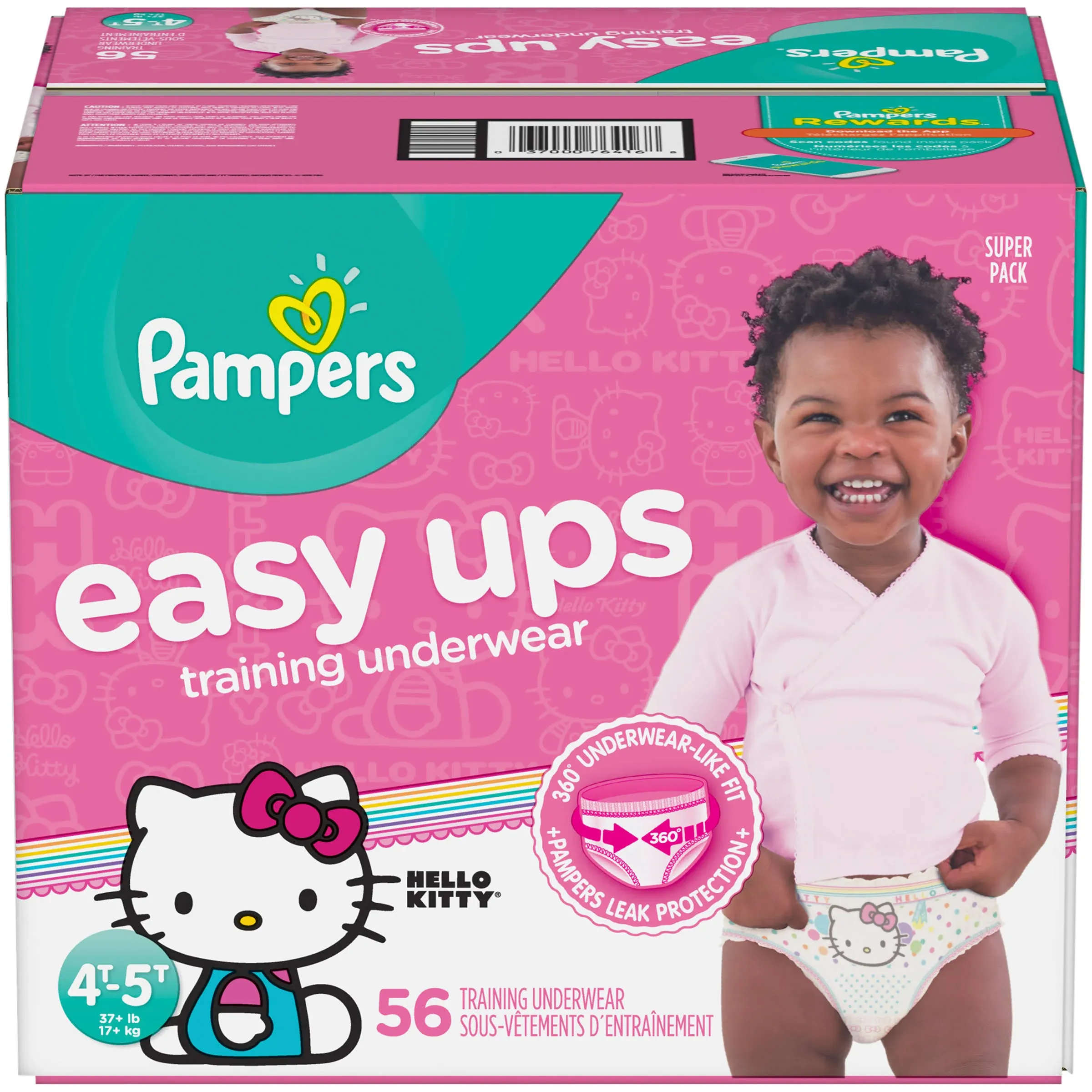 Pampers Easy Ups Girls Training Underwear