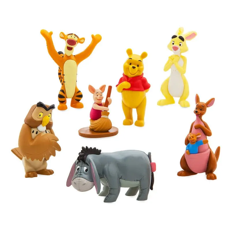 Disney Winnie The Pooh 7 Figure Play Set