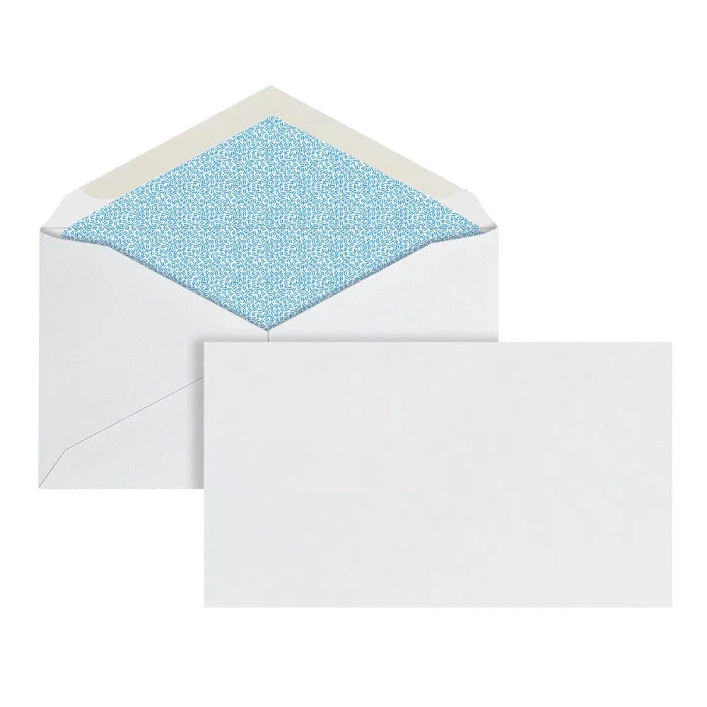 Office Depot Security Envelopes #6 3/4 White 3-5/8" x 6-1/2" Gummed Seal (Box