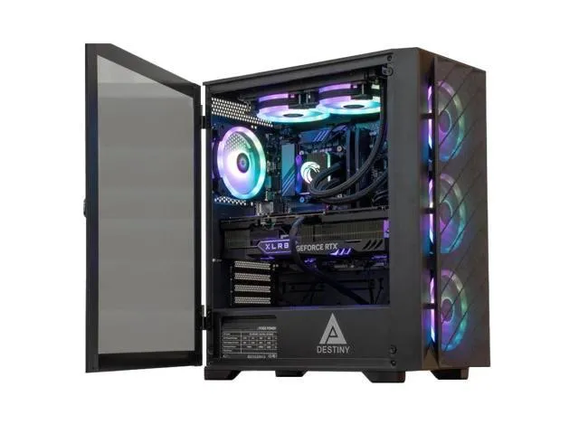 Cobratype Viper Legend Desktop Gaming PC - Intel Core i9-13900KF, RTX 4070 Ti, 32 GB DDR5 RAM, 2 TB NVMe, AIO Liquid Cooler, Windows 11 Home