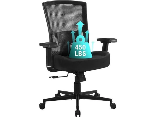 Bossin Big and Tall Executive Office Chair,500LBS Adjustable Lumbar Su