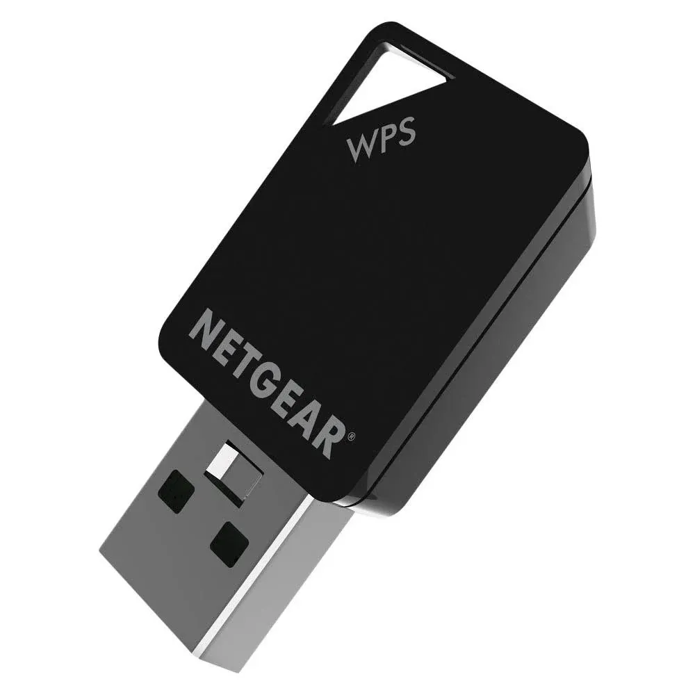 NETGEAR AC600 Dual Band WiFi USB Adapter, up to 433Mbps (A6100-10000s)