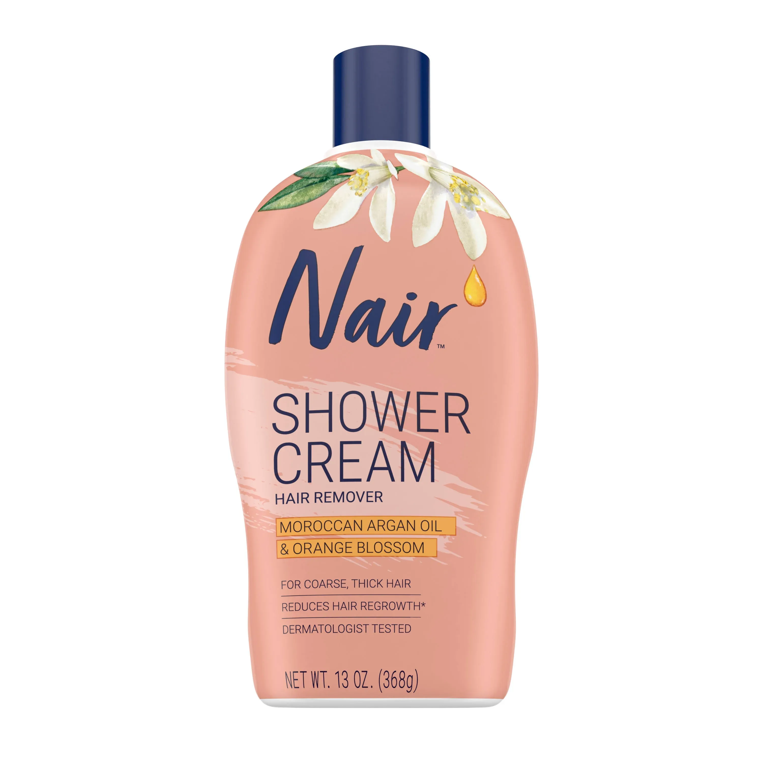 Nair Moroccan Argan Oil Shower Cream Hair Remover - 13 oz