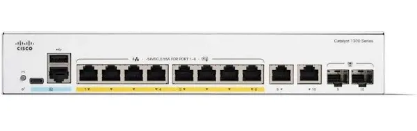 C1300-8T-E-2G Cisco Catalyst 1300 Switch