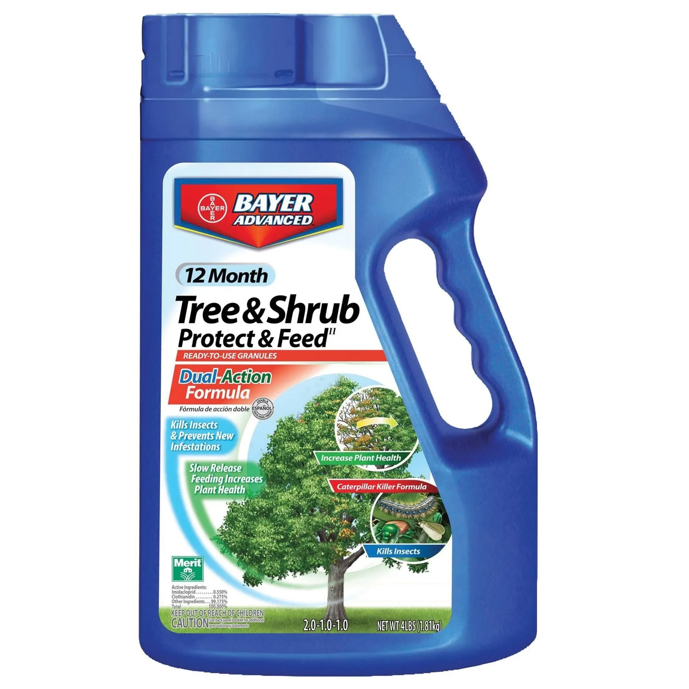 BioAdvanced 12 Month Tree & Shrub Protect & Feed Granules