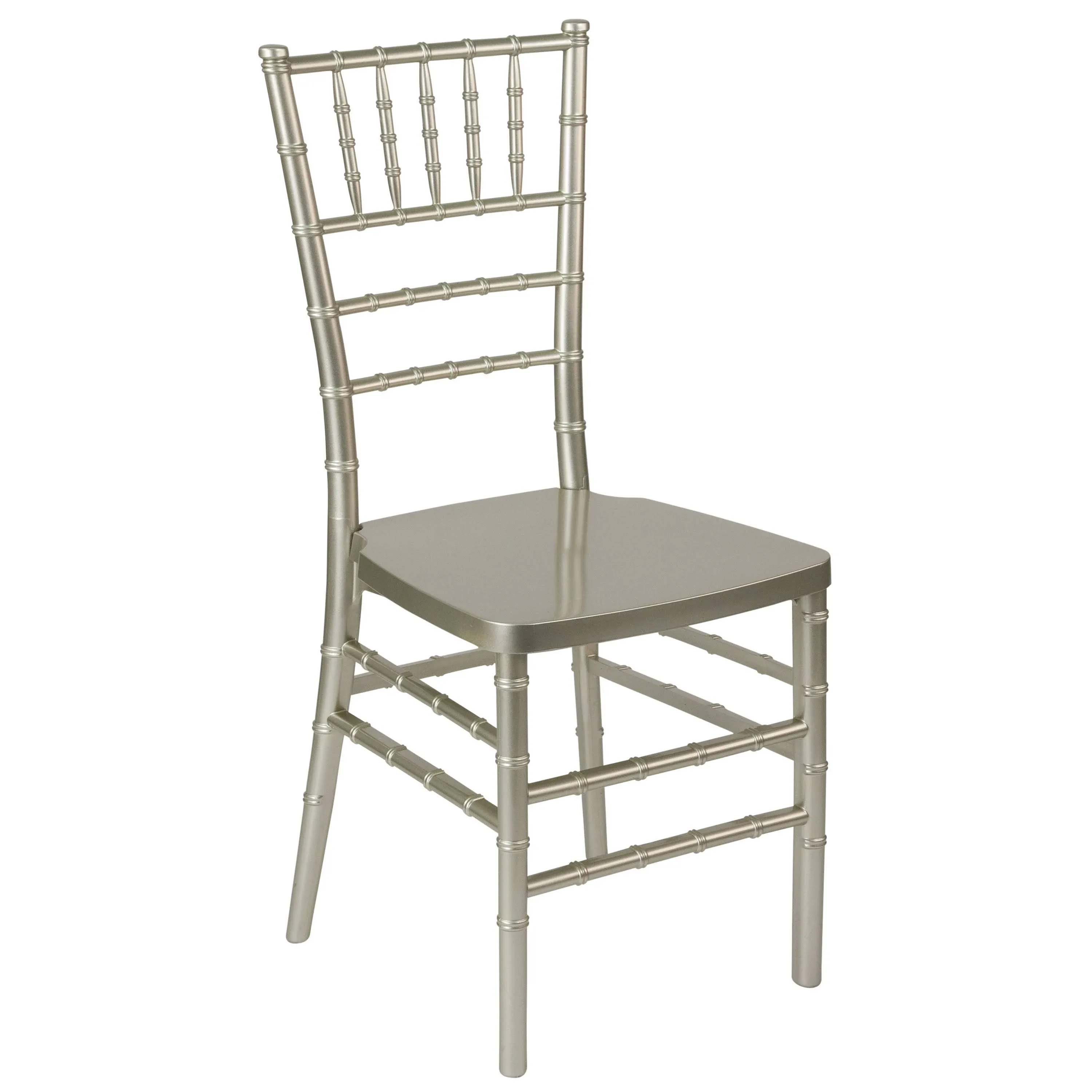 Flash Furniture Hercules Premium Series Gold Resin Stacking Chiavari Chair