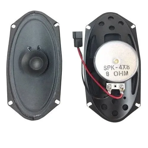 Speaker Set 4&quot;x 8&quot; fits John Deere 4040 4630 4250 4840 4030 4450 4050 4650 4850 4230 4430 8430 6620 4440 7720 fits International 1486 886 986 1086 