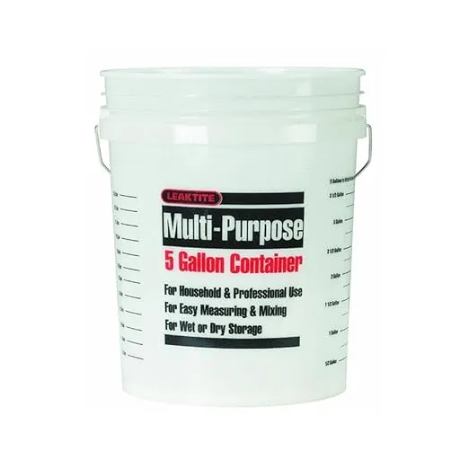 LEAKTITE MULTI-PURP PAIL 5GAL - 005GFNAT120 - 084305387097