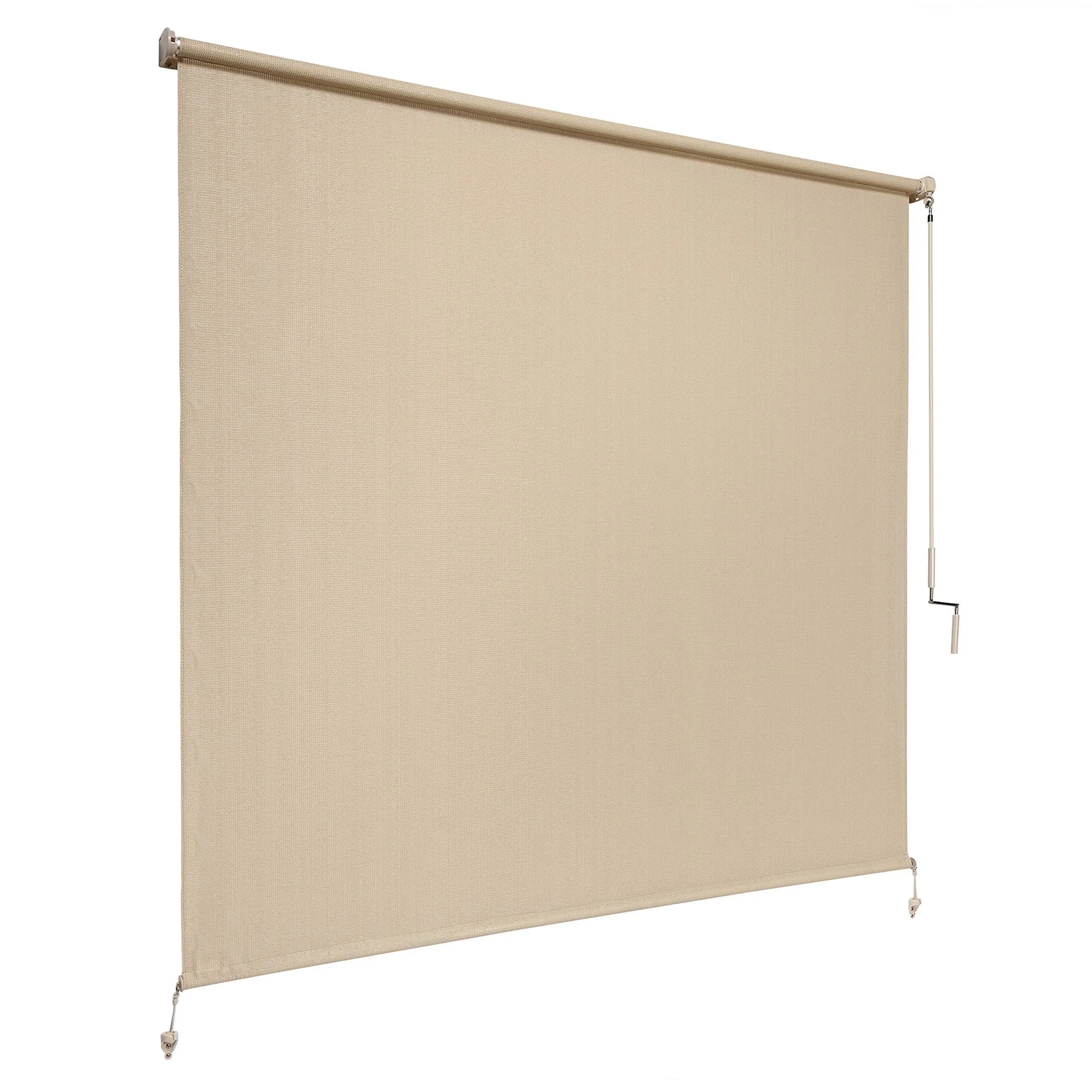 Coolaroo Exterior Cordless Roller Shade 8ft x 6ft Sesame