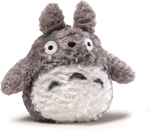 Fluffy Grey Totoro Plush