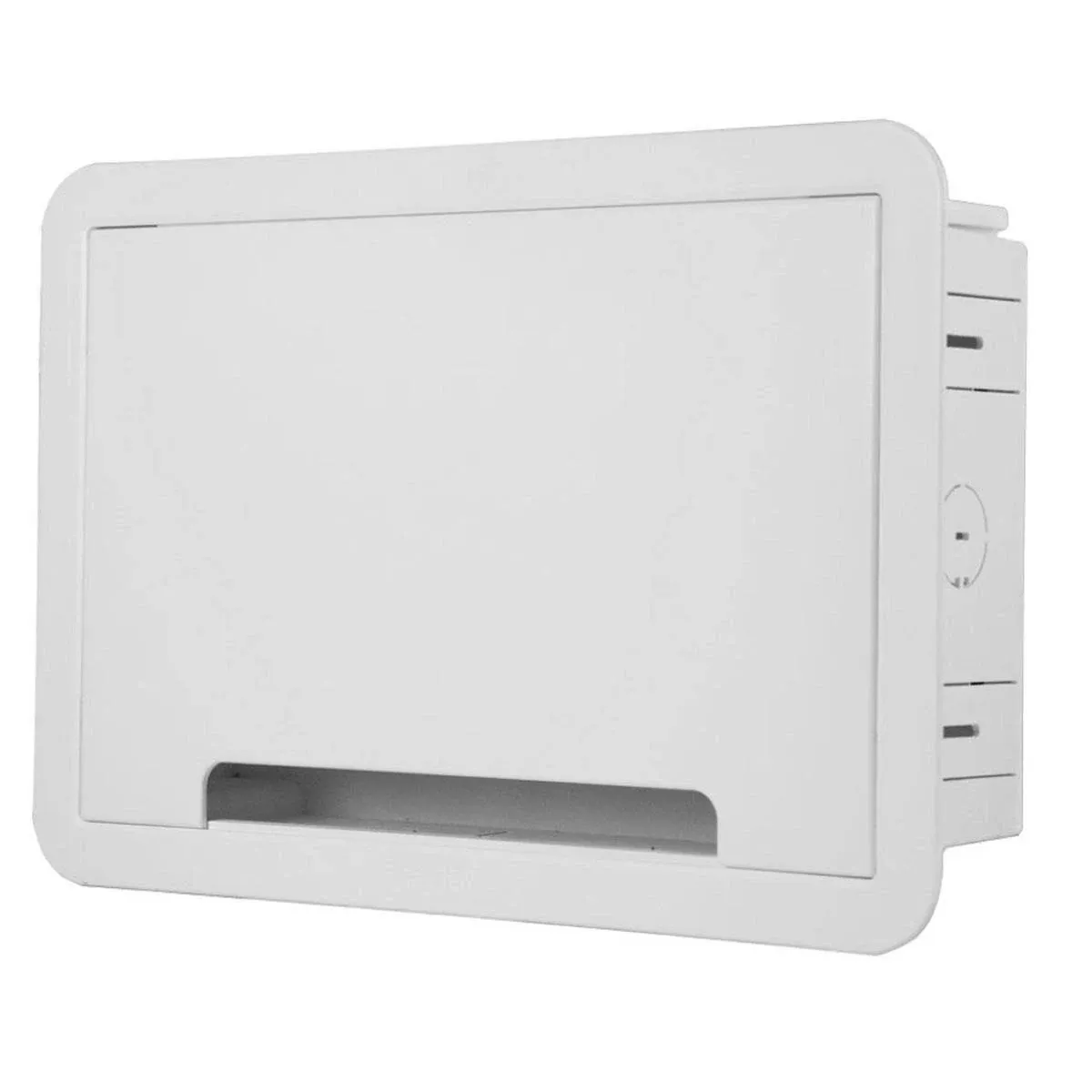 Sanus - TV Media In-Wall Box - 9" - White