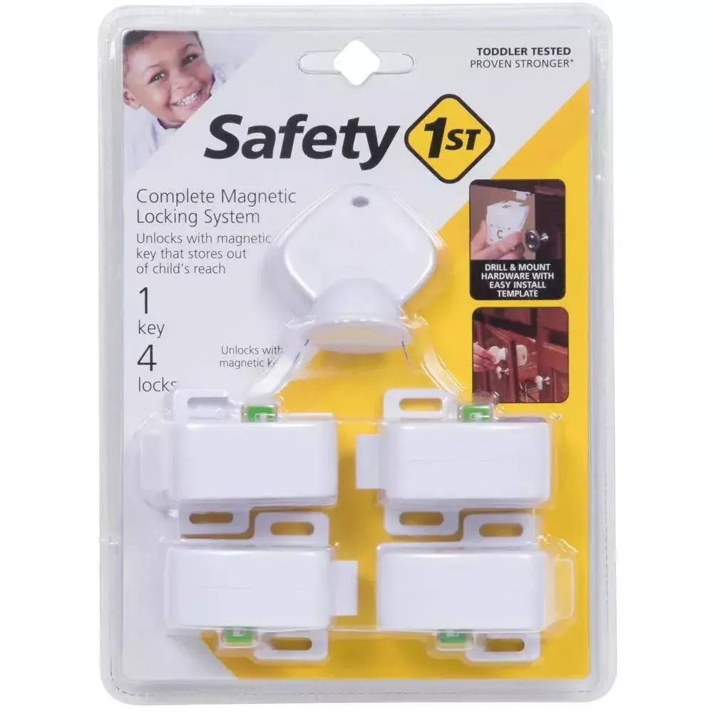 Safety 1st Magnetic Tot Lok Complete Set