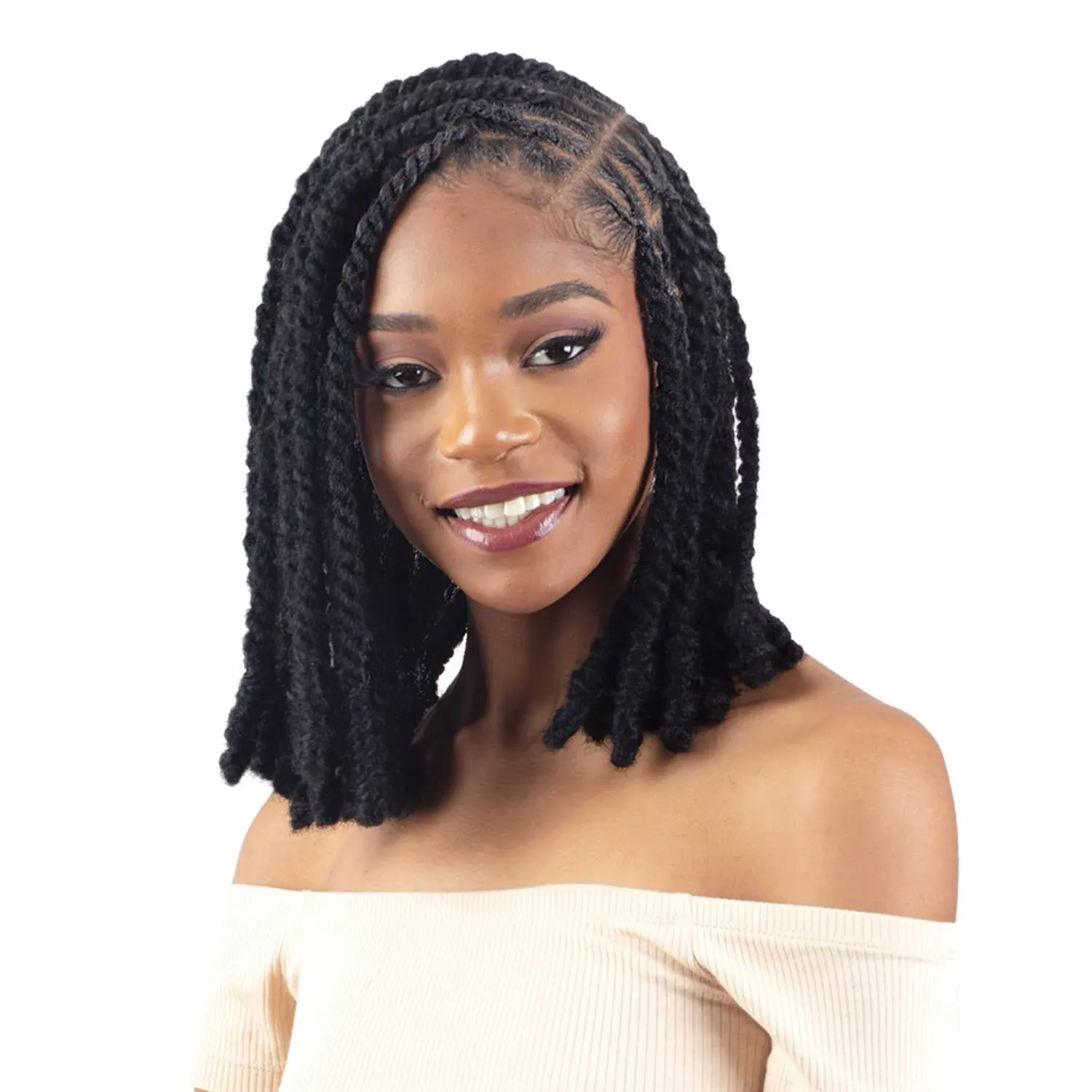 Freetress Equal Synthetic Braid - 3X Cuban Twist Soft N Natural 16 (1)