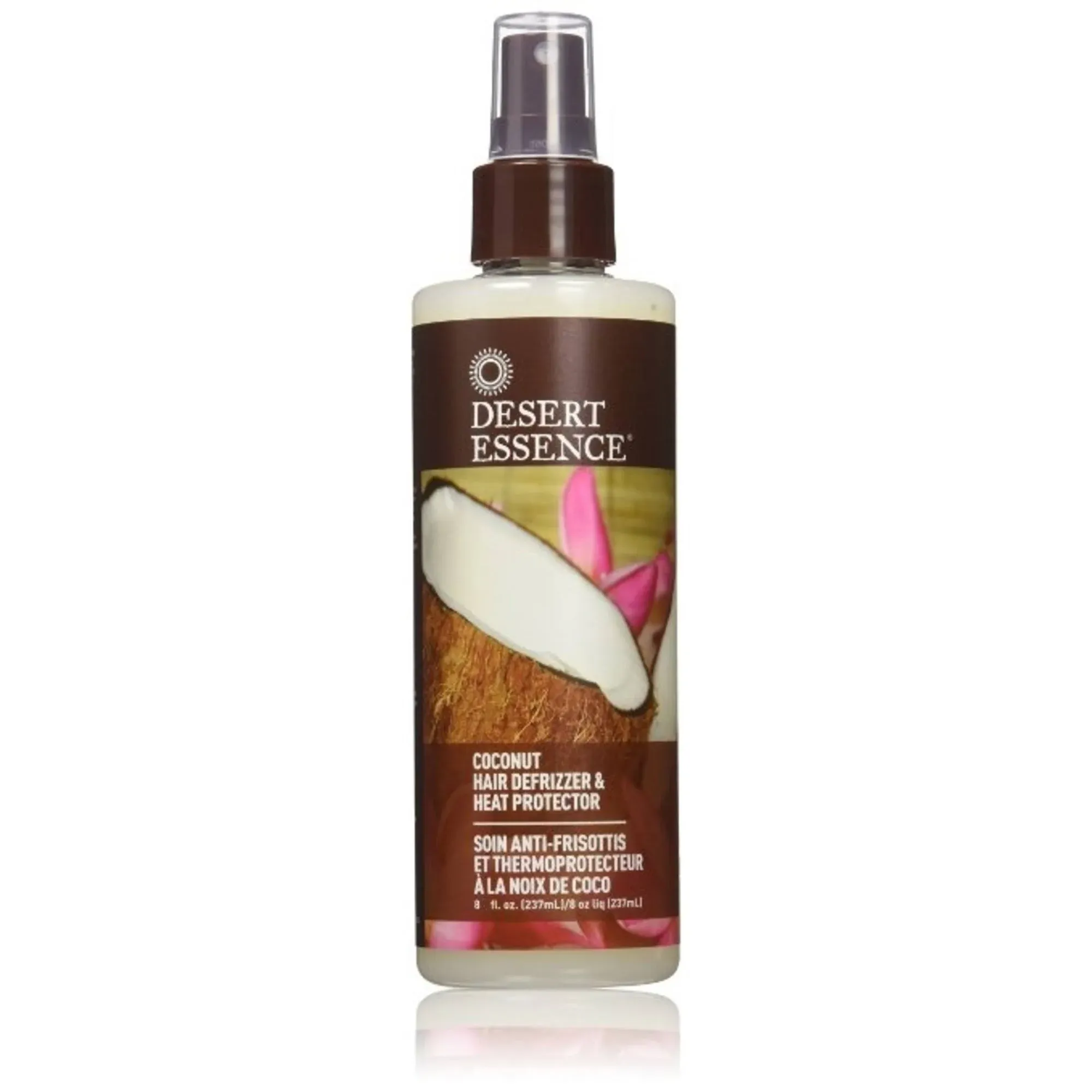 Desert Essence Coconut Hair Defrizzer Heat Protector