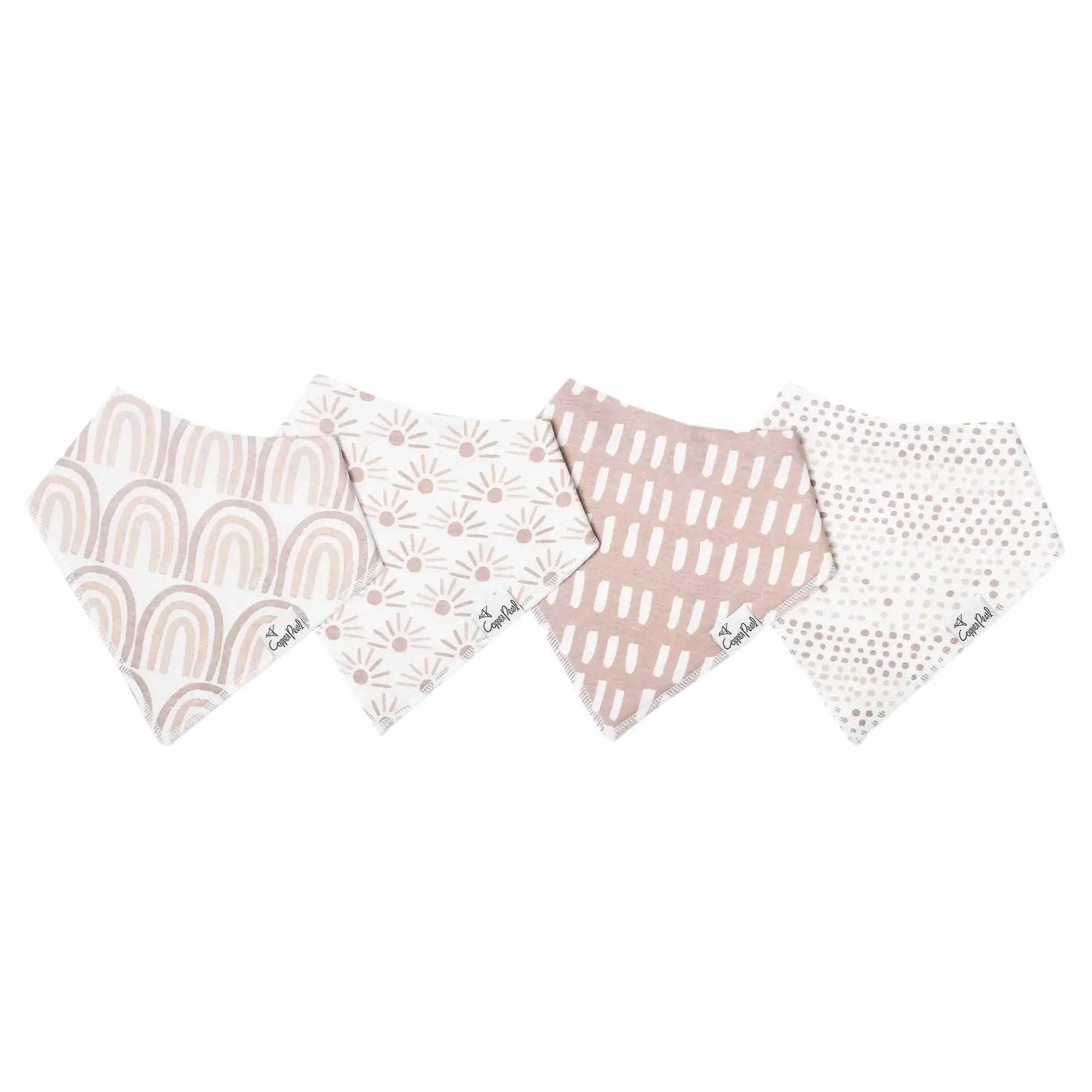 Copper Pearl Bandana BIBS/CHIP