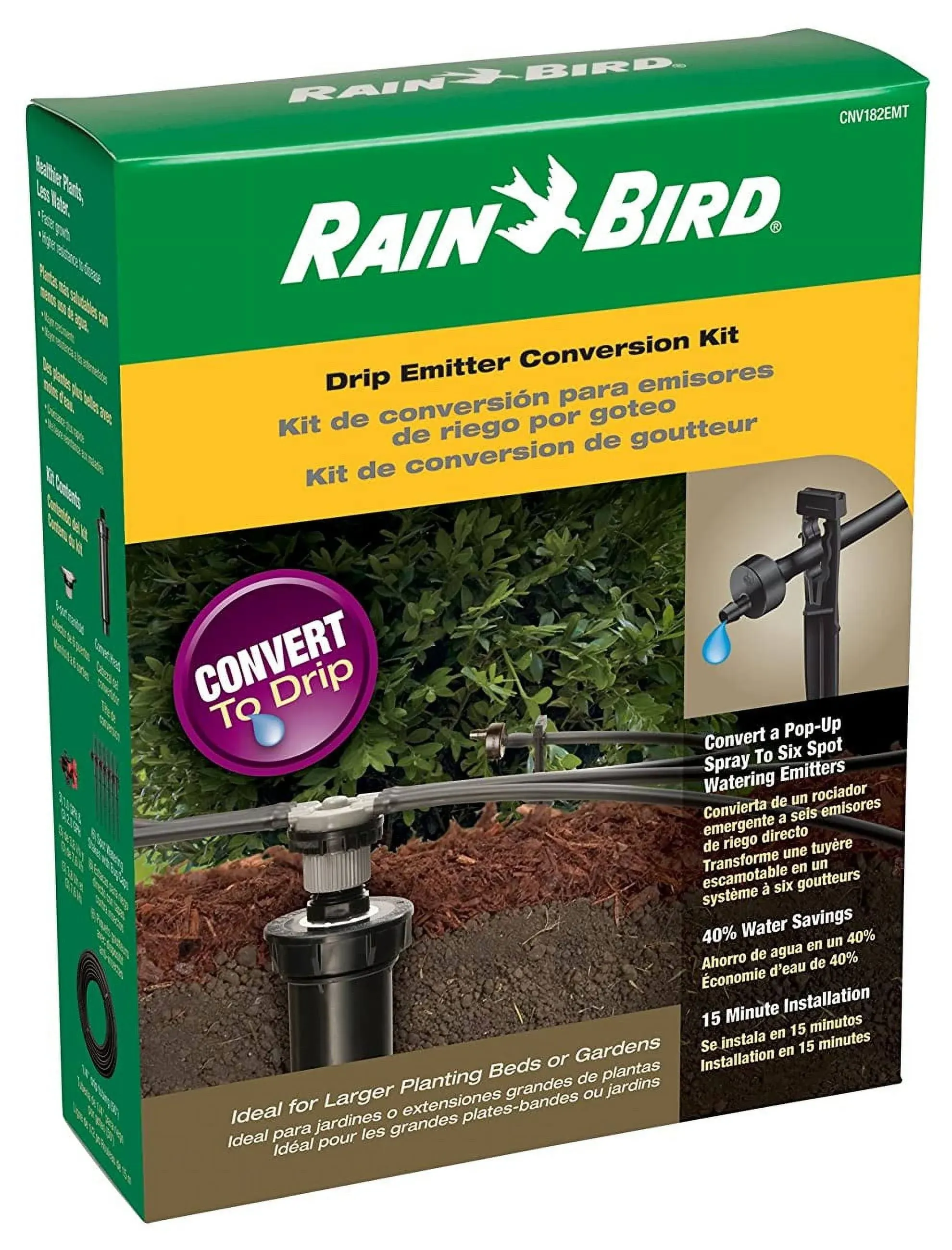 Rain Bird Drip Emitter Conversion Kit