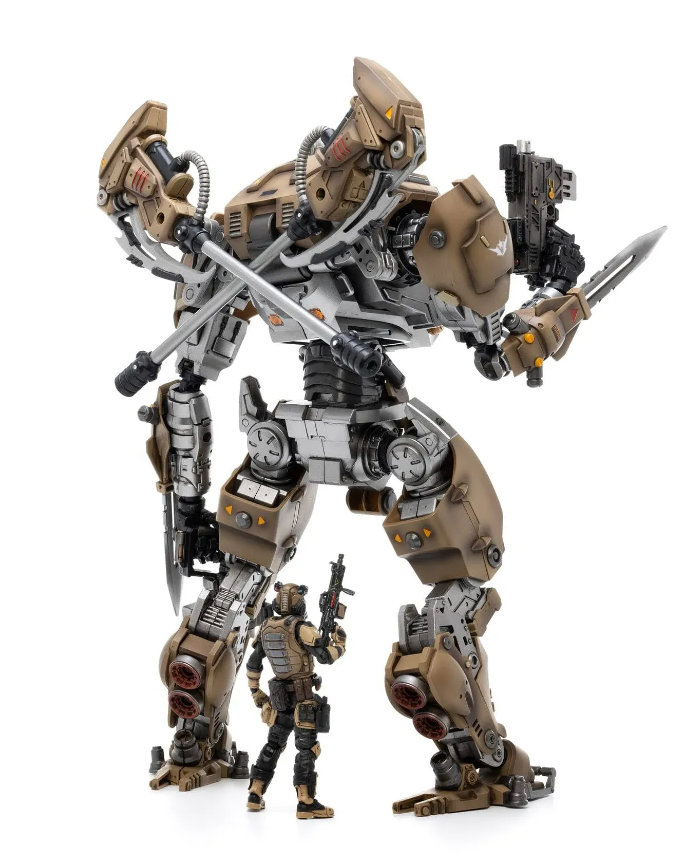 Dark Source Steel Knights Xingtian Mecha 1/18 Scale Figure Set