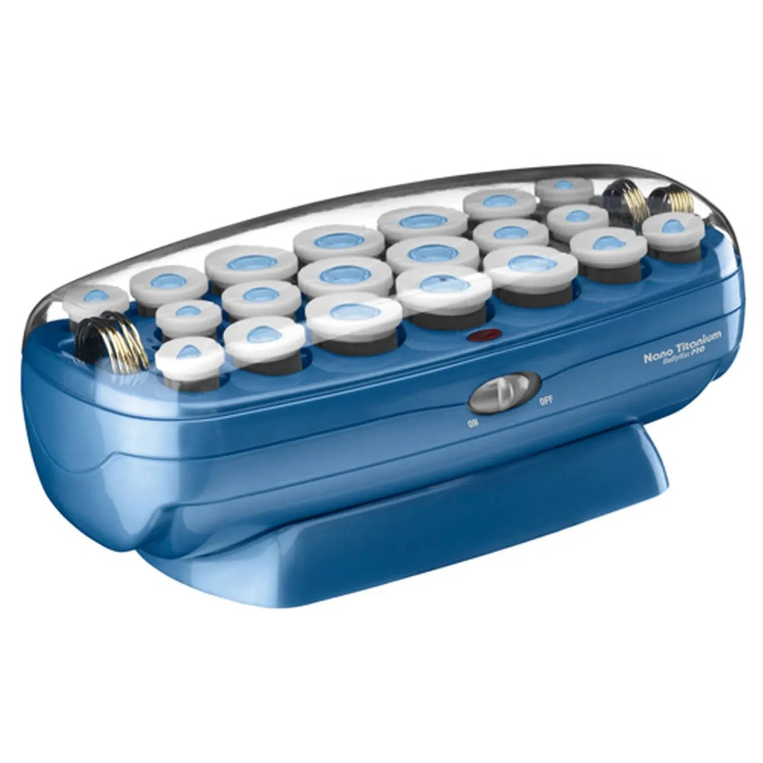 Babyliss Pro Nano Titanium Professional 20-Roller Hairsetter, Blue