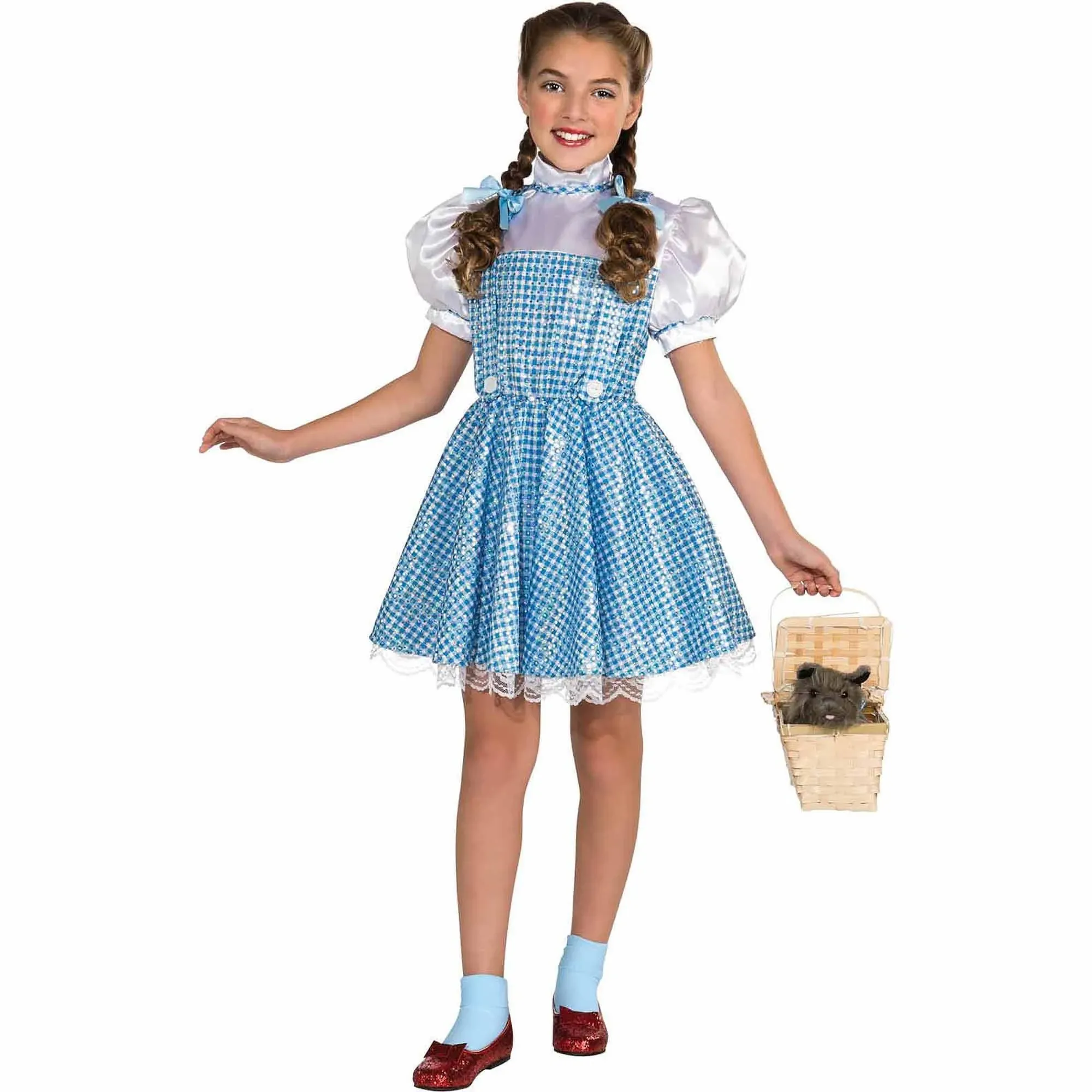 Rubies Costume Co. Inc Deluxe Wiz Of Oz Dorothy Costume for Child Small Girls