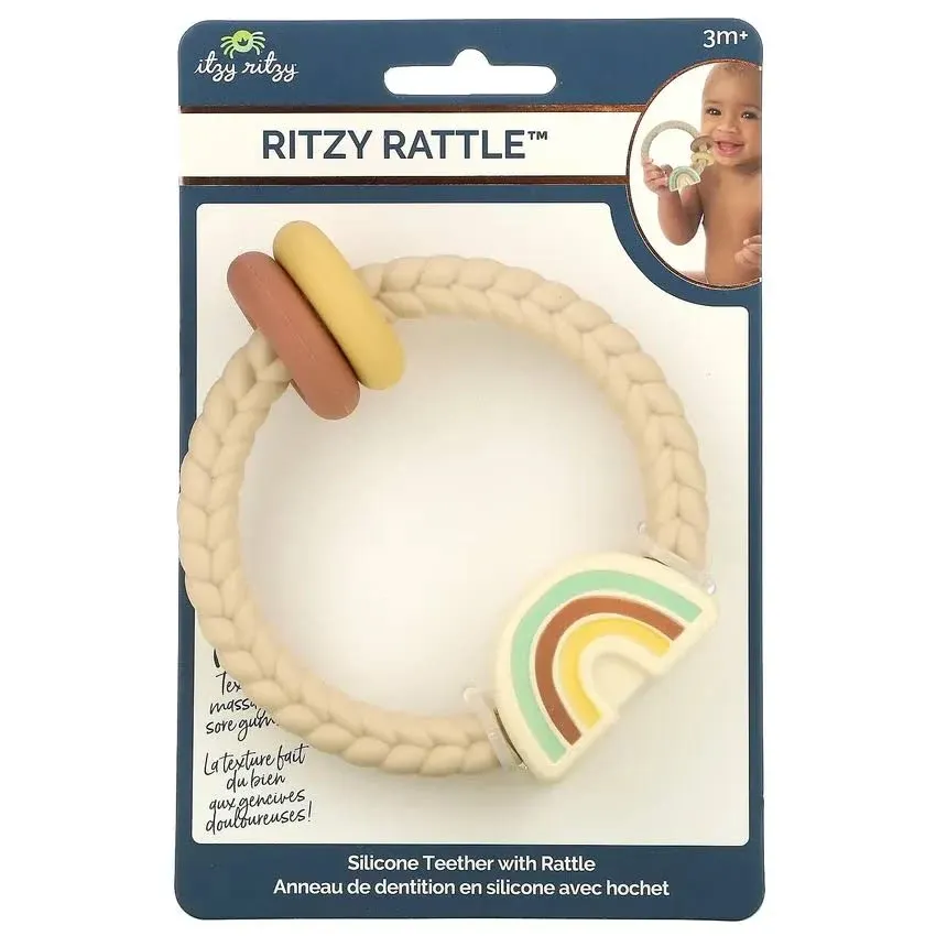 Ritzy Rattle Silicone Teether | Fox