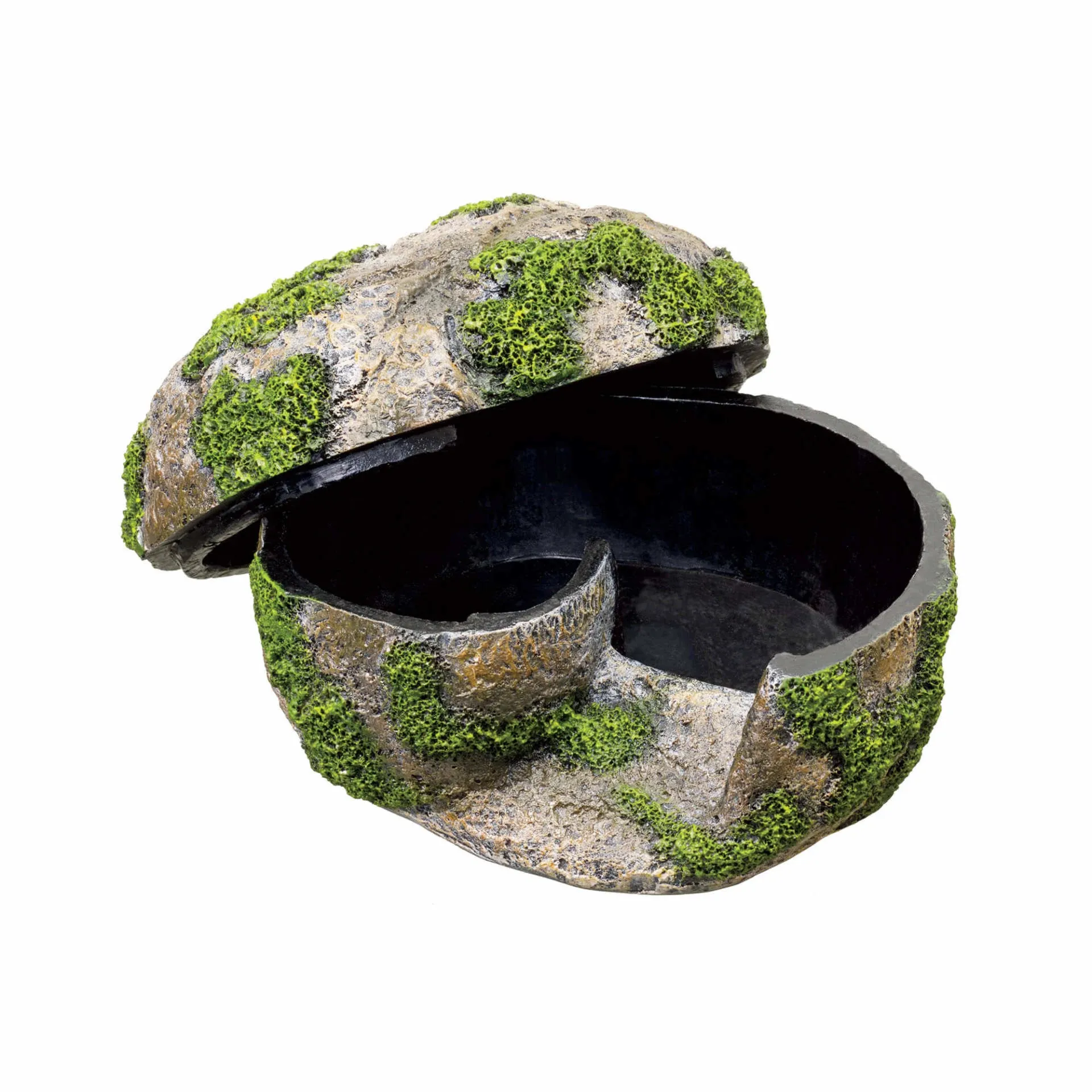 Zilla Reptile Products Naturalistic Rock Lair, Small (5.5" L x 5" W x 4" H)