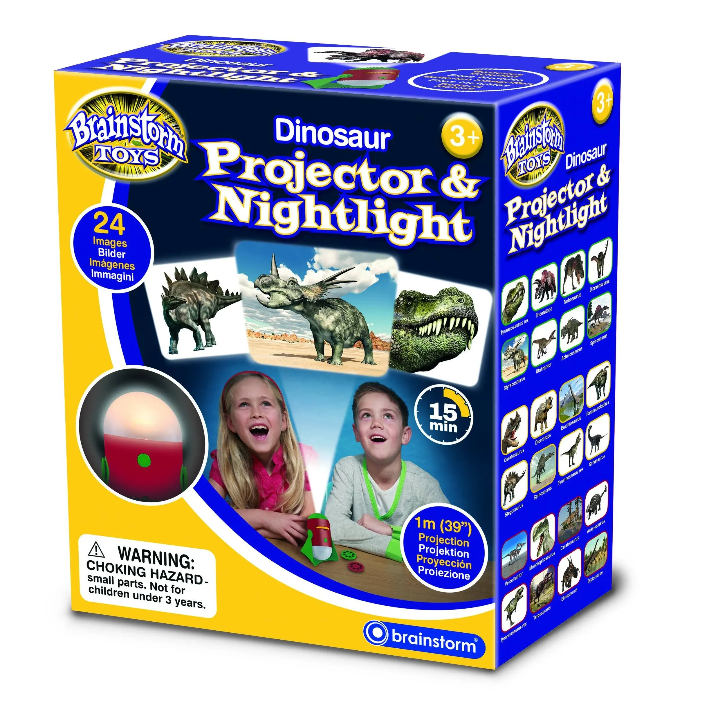 Brainstorm Toys E2046 Dinosaur Projector and Nightlight