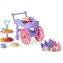 American Girl WellieWishers Tea Time Cart for 14.5-inch Dolls with a Purple F...