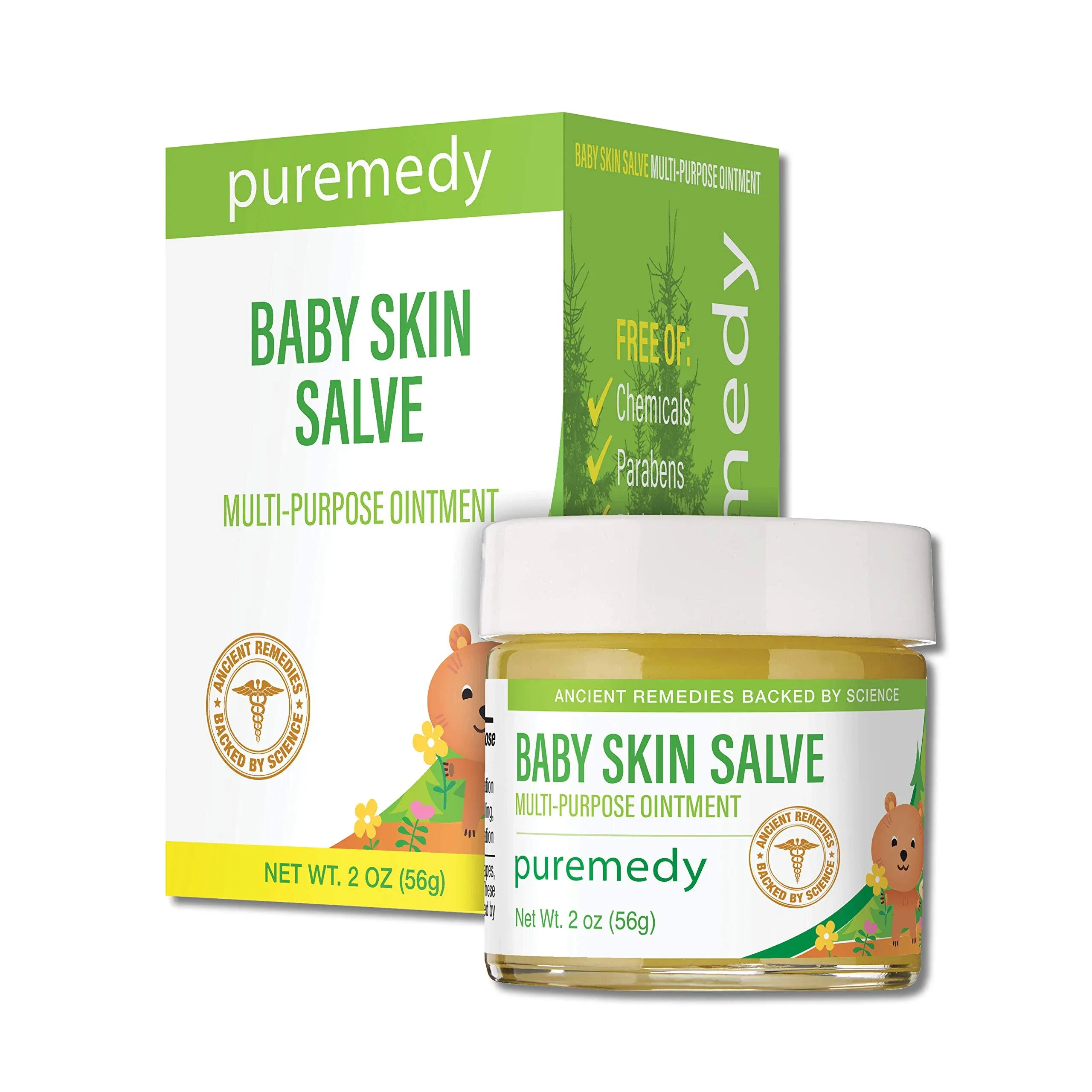 Puremedy Baby Skin Salve 2 oz Container