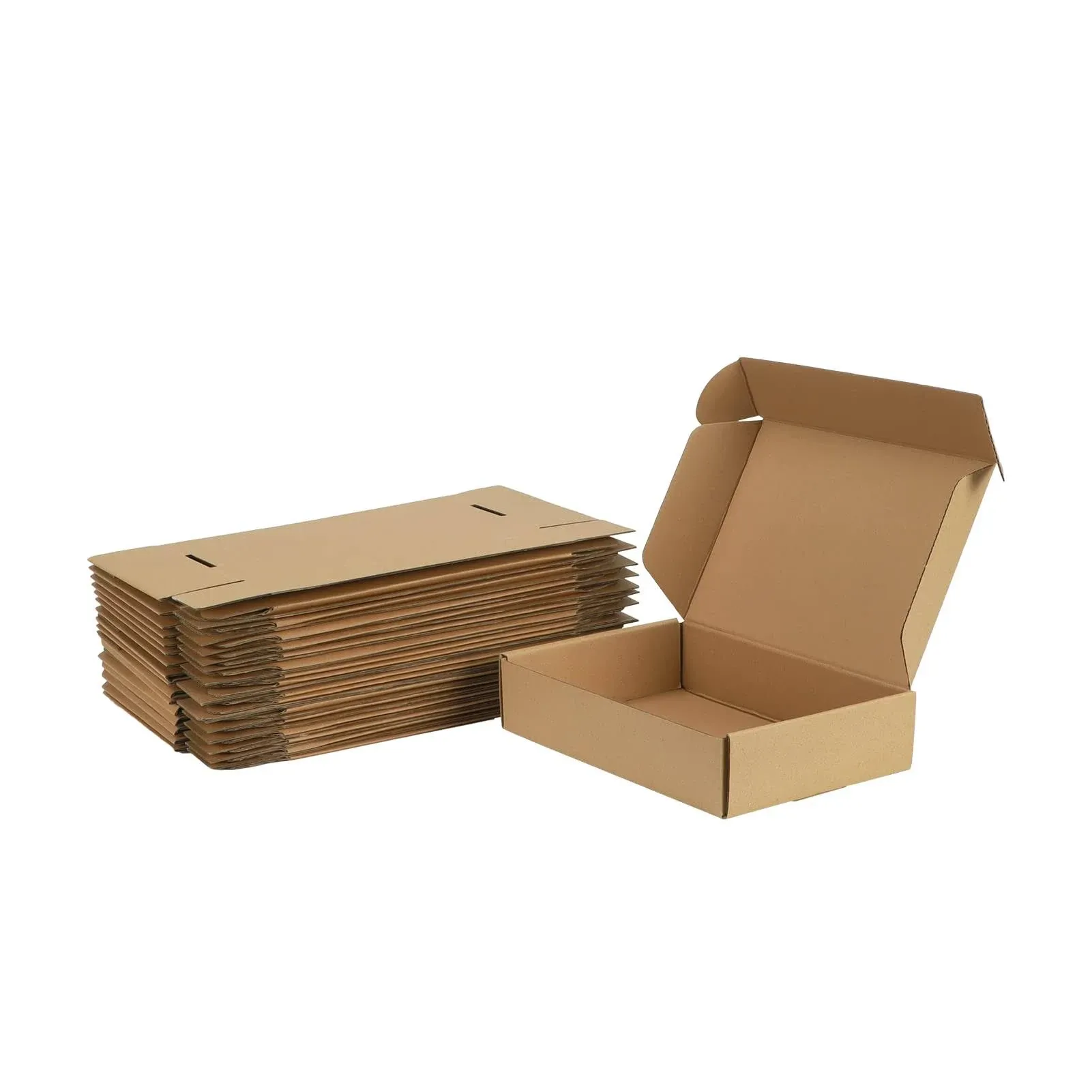 Trwcrt Shipping Boxes 9x6x2 Set of 20 Corrugated Cardboard Box for Packing Sm...