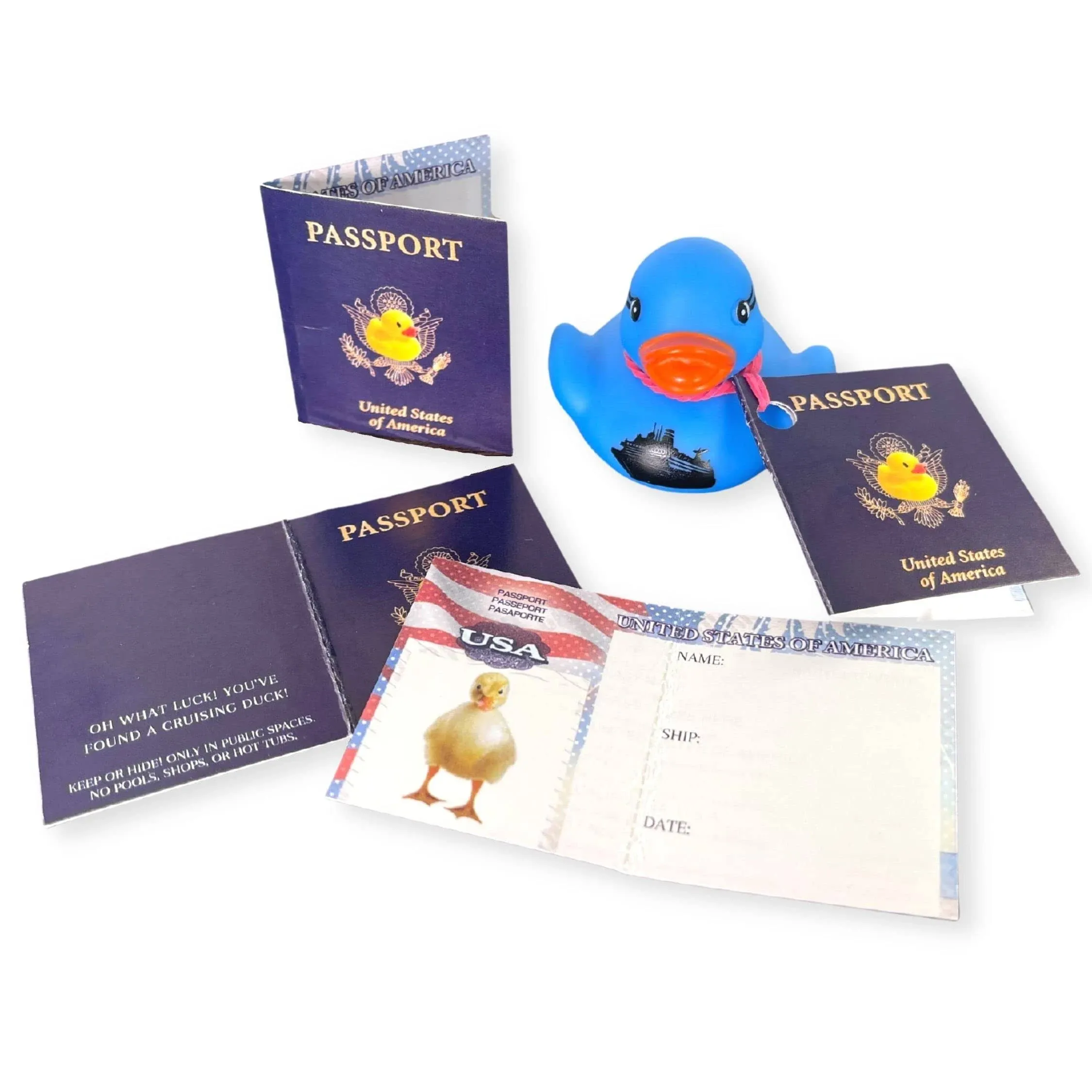 Passport Cruising Ducks Tag