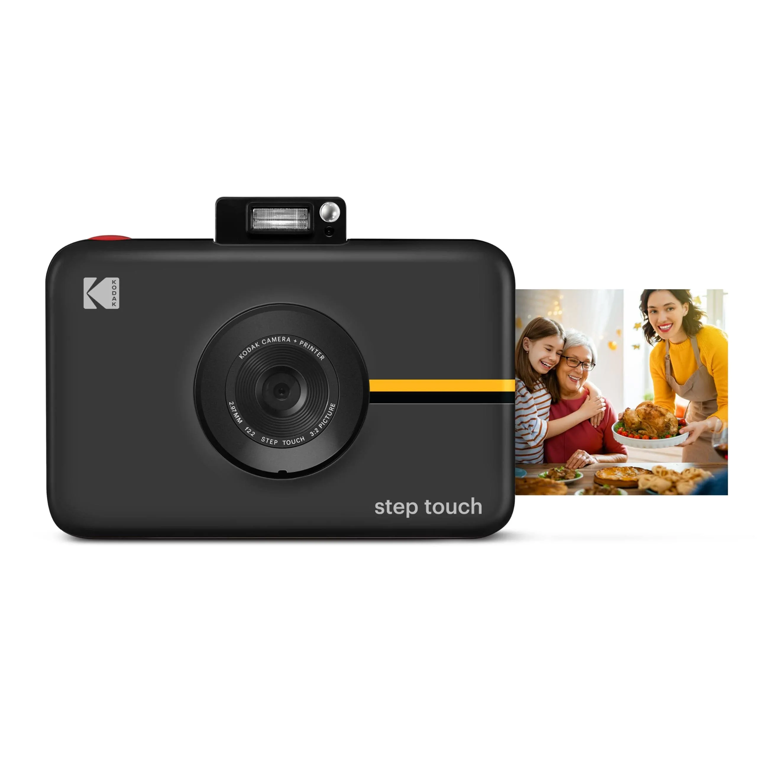 Kodak Step Touch 13MP Digital Camera & Instant Printer - Black