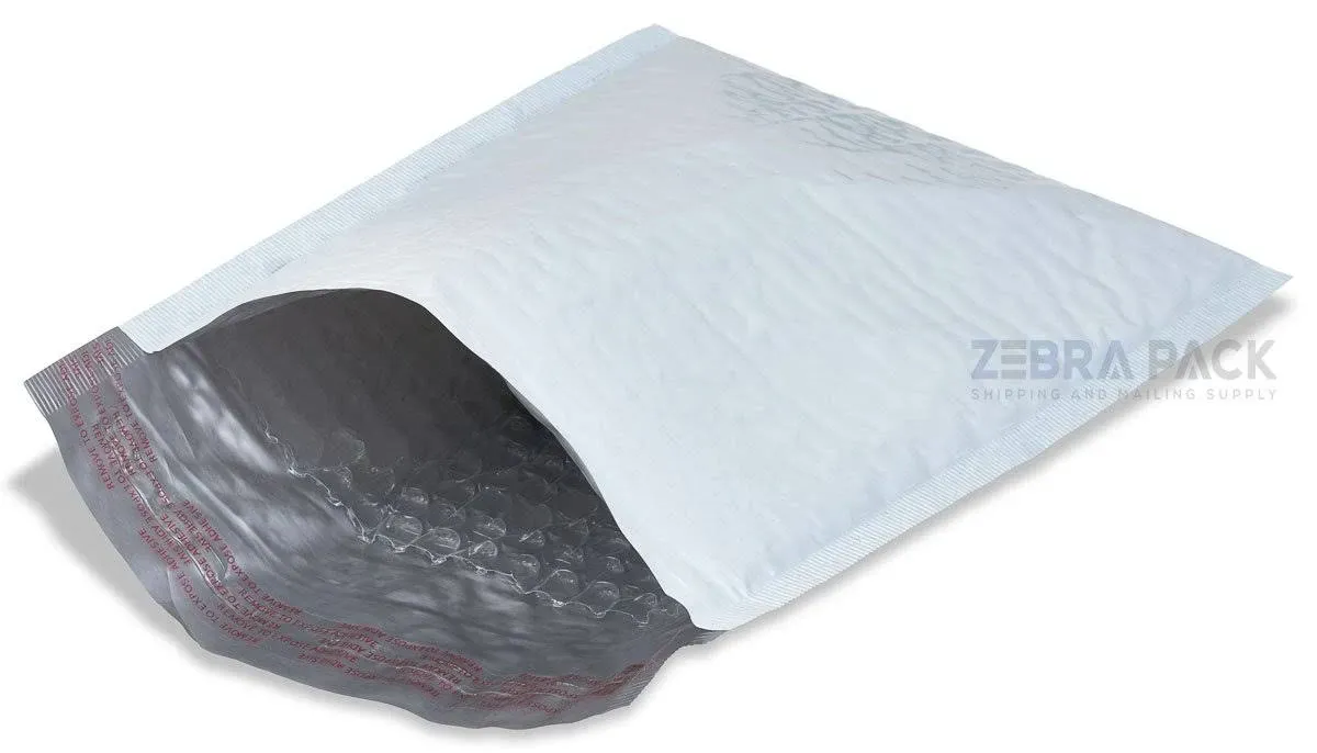 ZebraPack #2 8.5x12 Poly Bubble Mailers Padded Envelopes 200 pcs