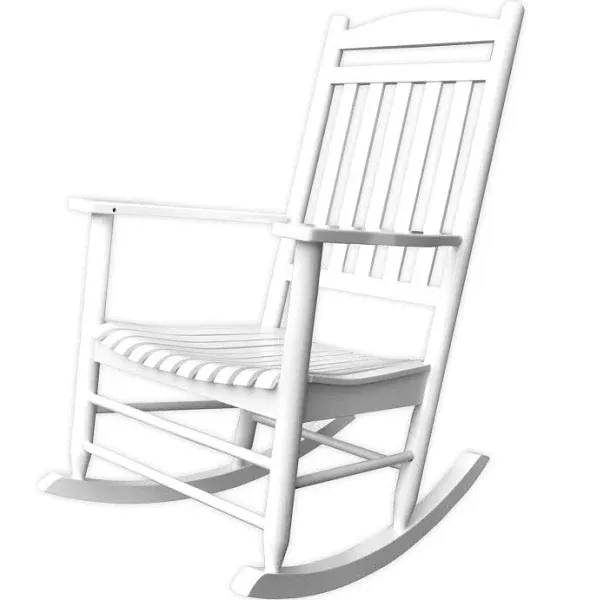 Shine Company Maine Porch Rocker - Oak