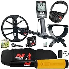 Minelab EQUINOX 900 Multi-IQ Metal Detector w/Pro-Find 35 Pinpointer, Bag, Pouch