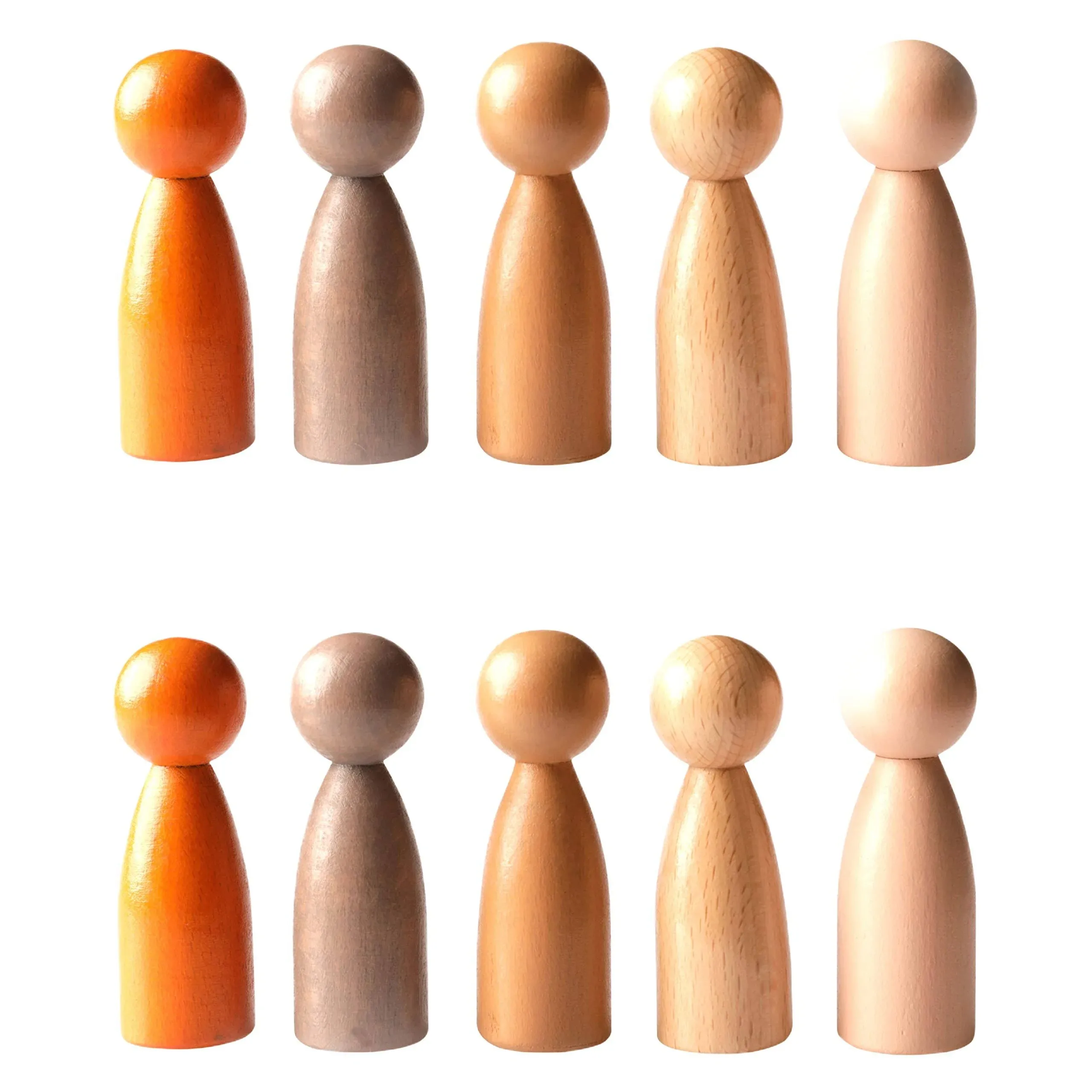 Peg People of the World - Set of 10