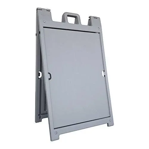 The Signicade Deluxe A-Frame Sign Stand in Gray