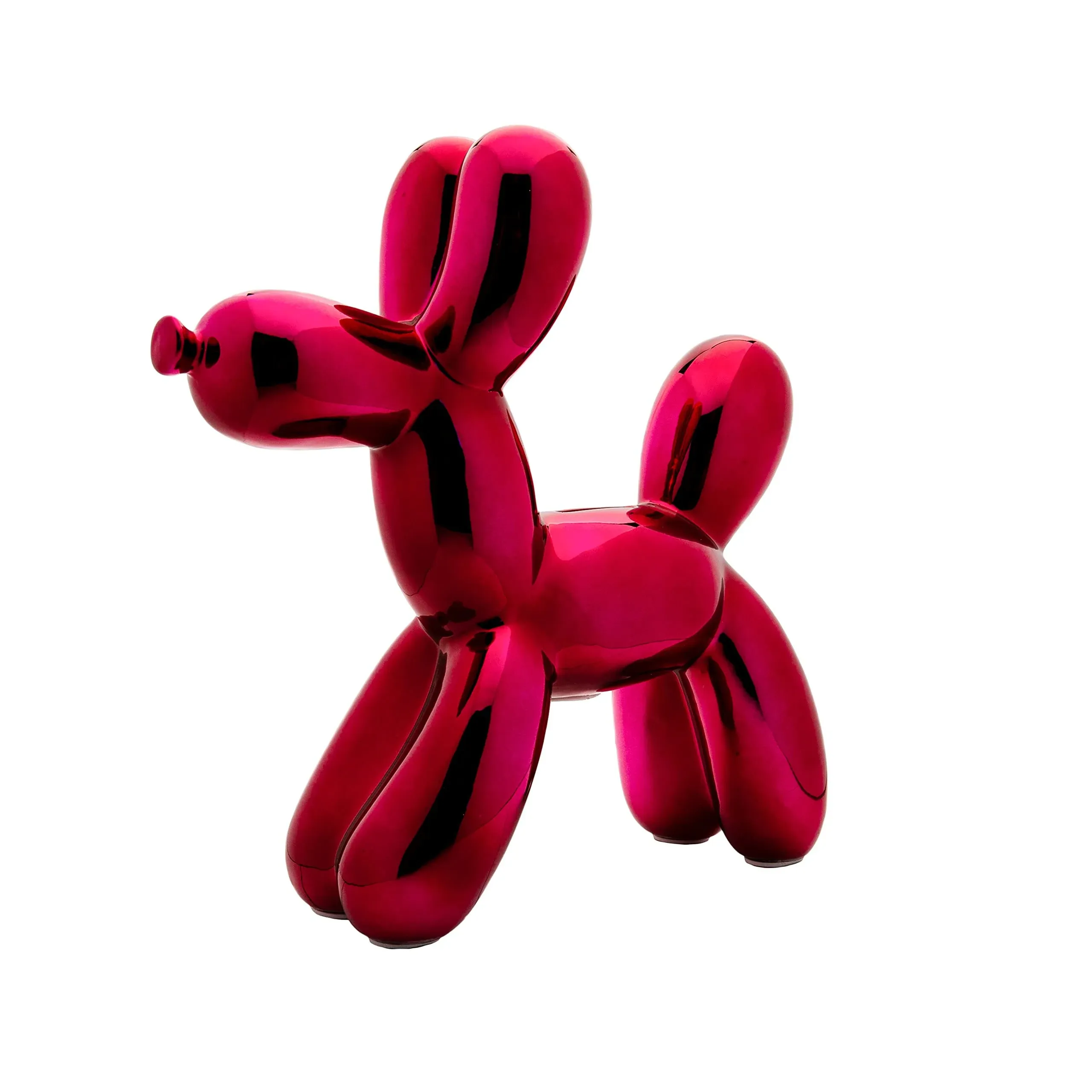 Interior Illusions Plus Plum Balloon Dog Bank - 12" Tall