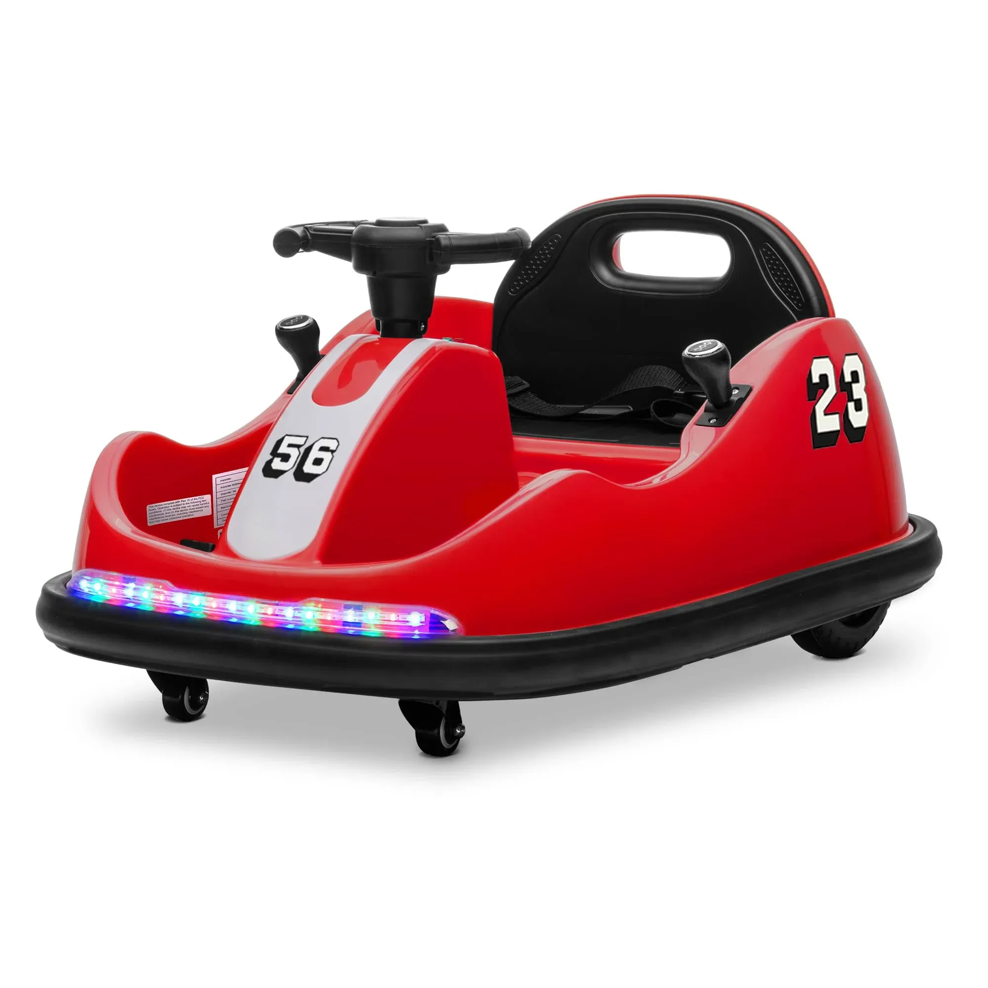 Kidzone 12V Kids Ride On 360 Spin Electric Bumper Car