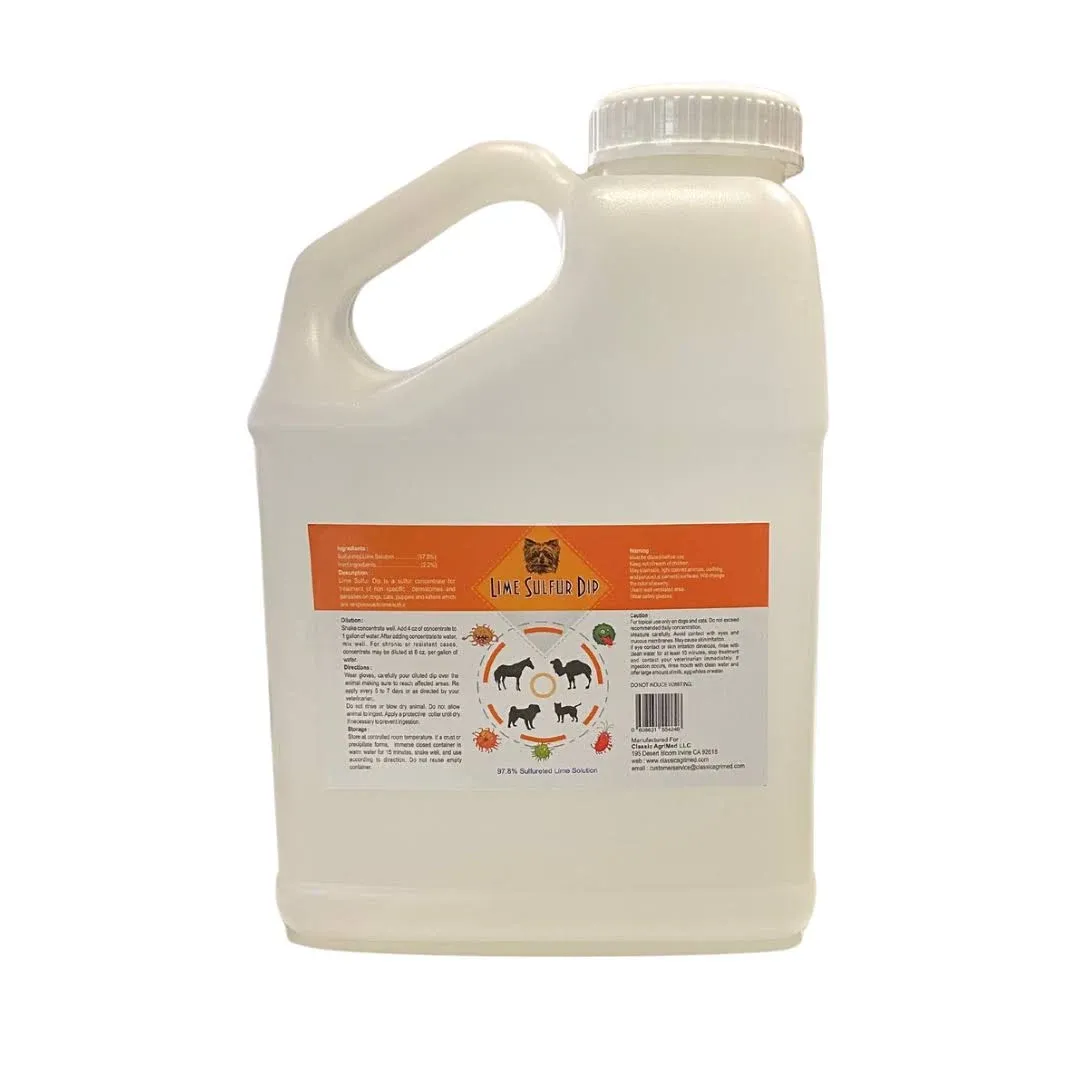 Healthy Paw Life's Lime Sulfur Dip 1 Gallon