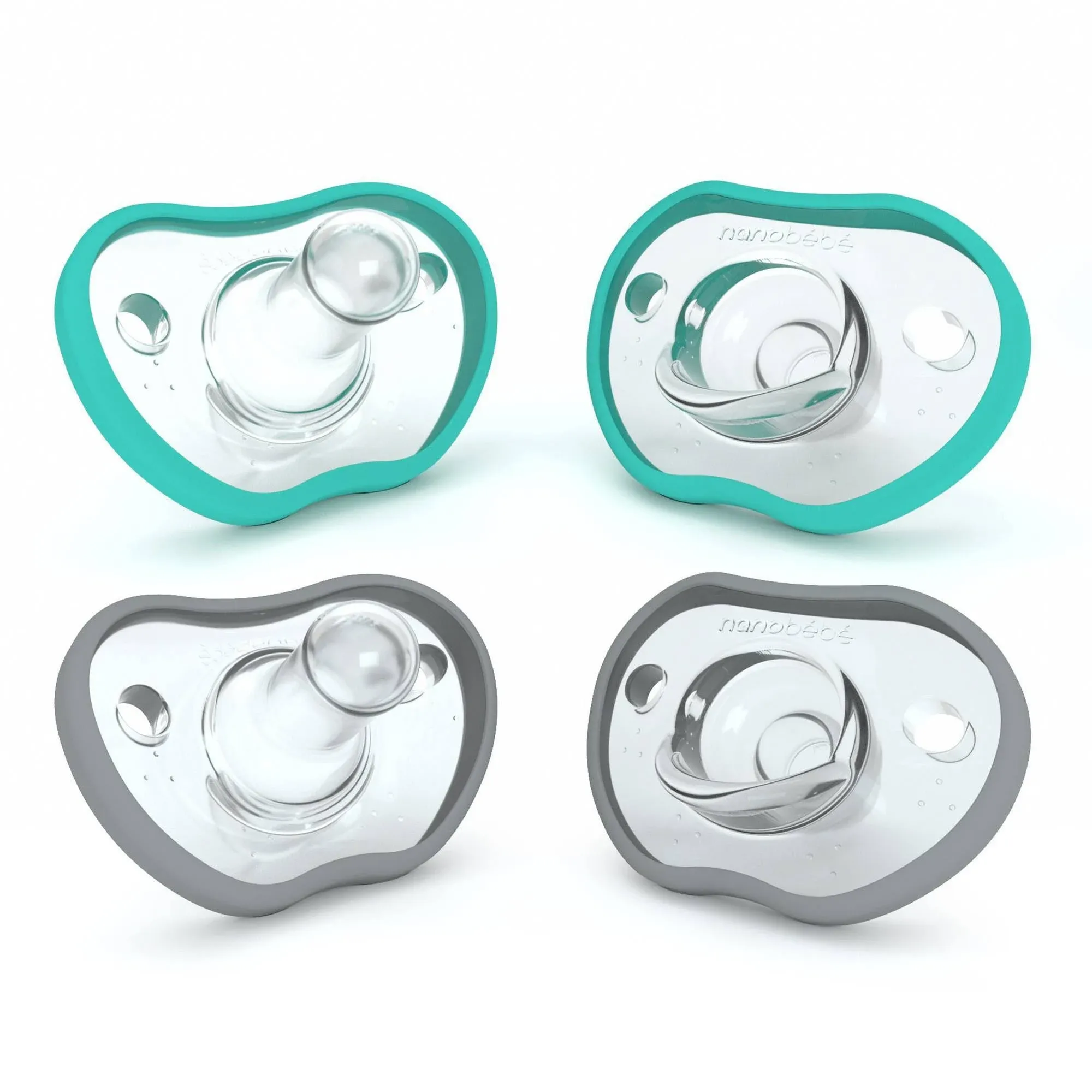 Nanobébé US Flexy Silicone Pacifiers