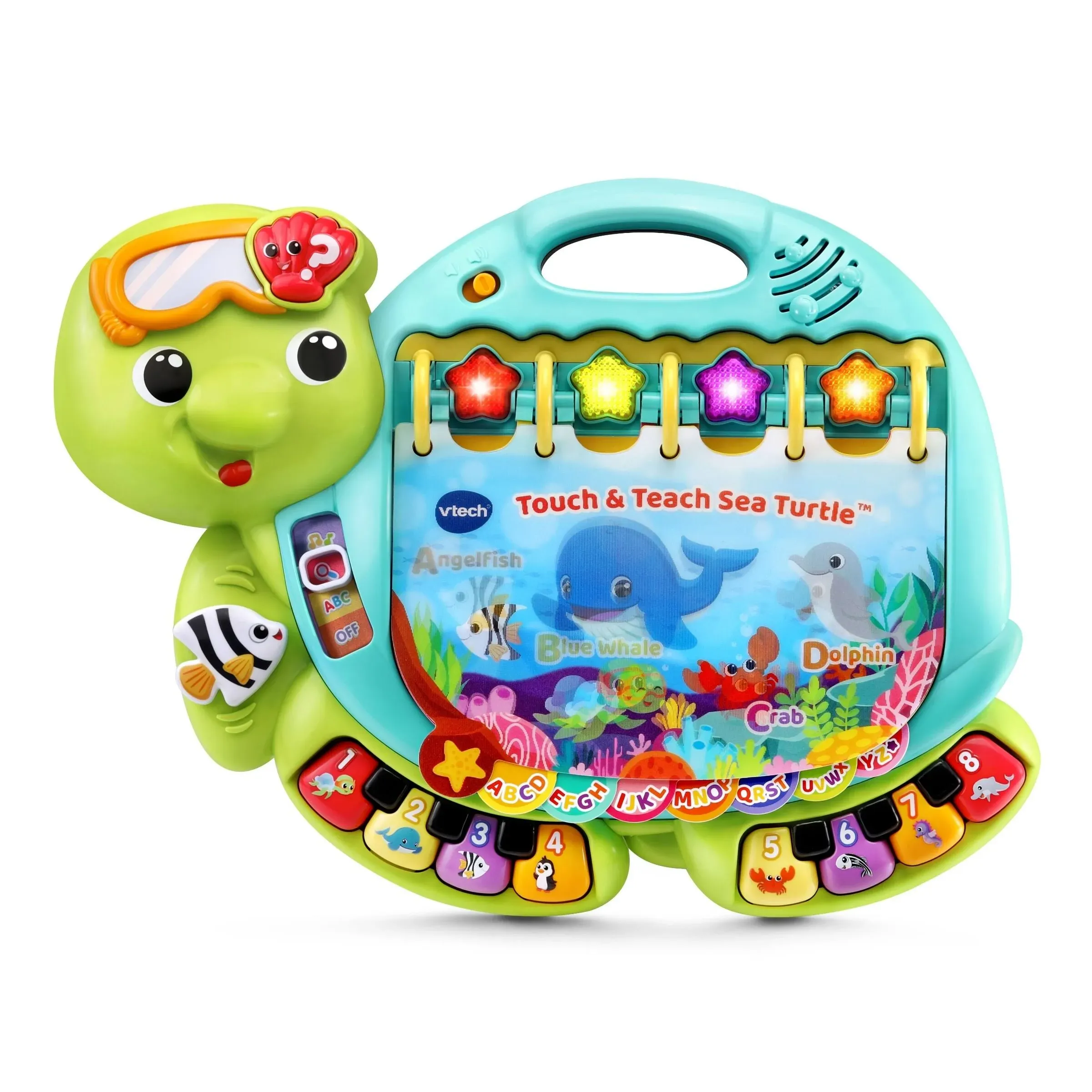 VTech Touch and Teach Sea Turtle - Libro de Aprendizaje Interactivo