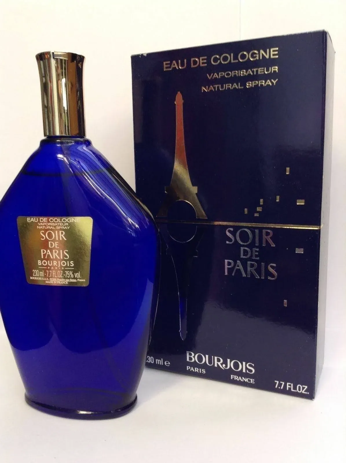 Soir De Paris By Bourjois Eau de Cologne 230ML Women New in UnSealed Box Rare