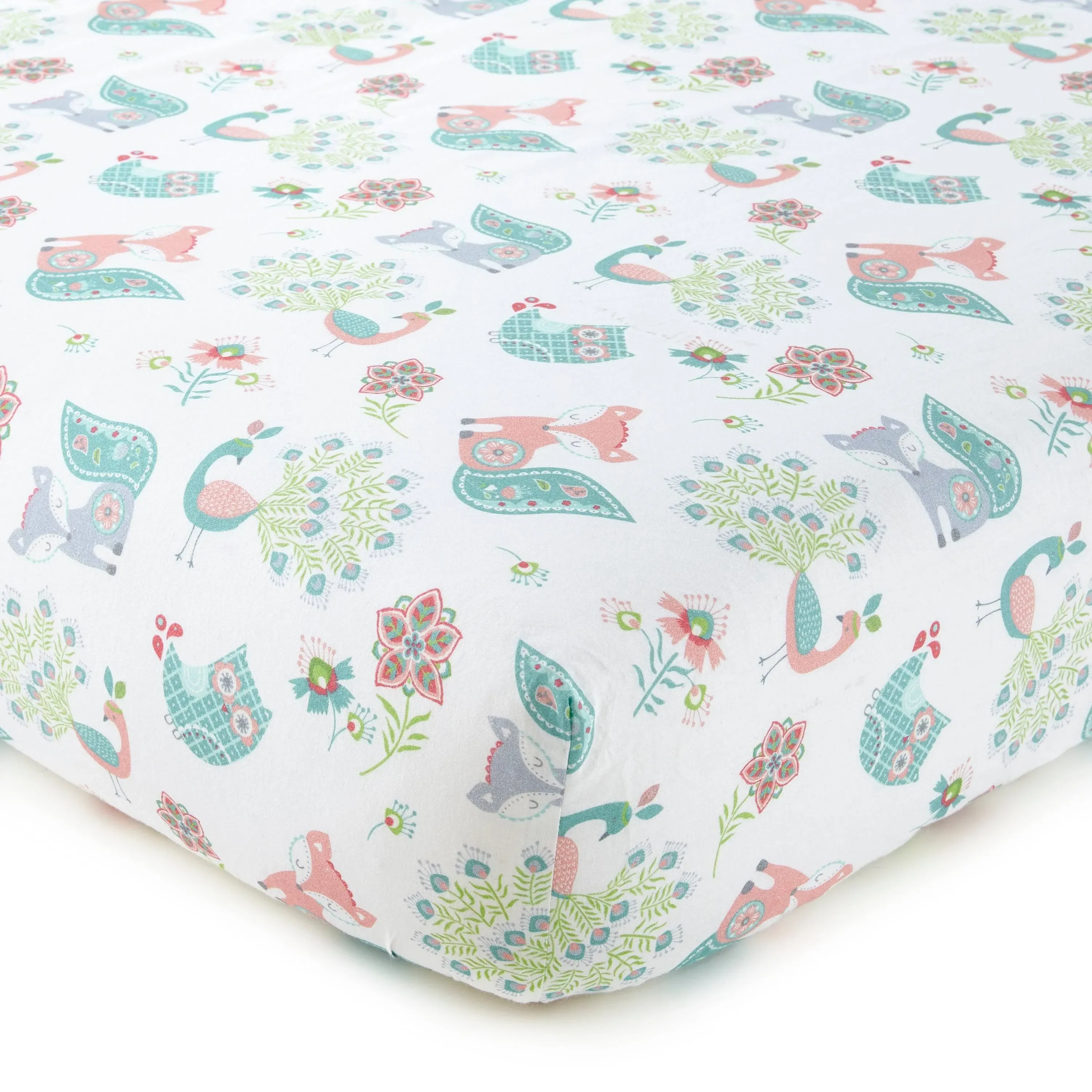 Fiona Cotton Crib Fitted Sheet