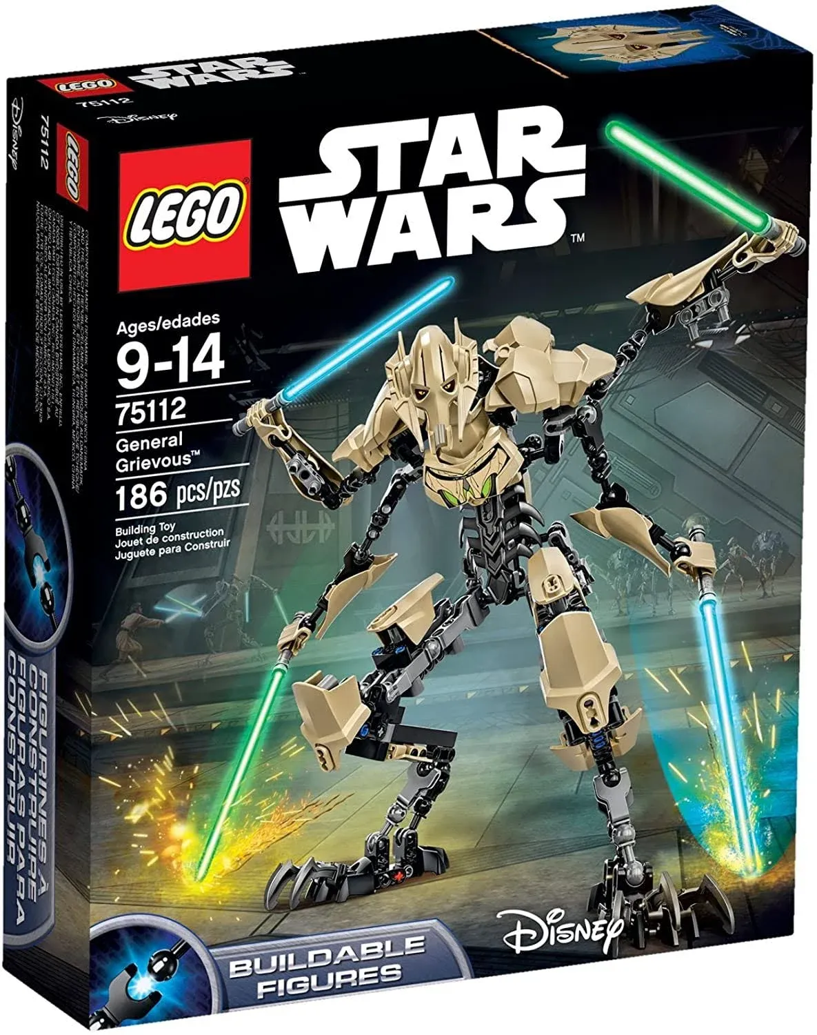 Star Wars - General Grievous - Set 75112