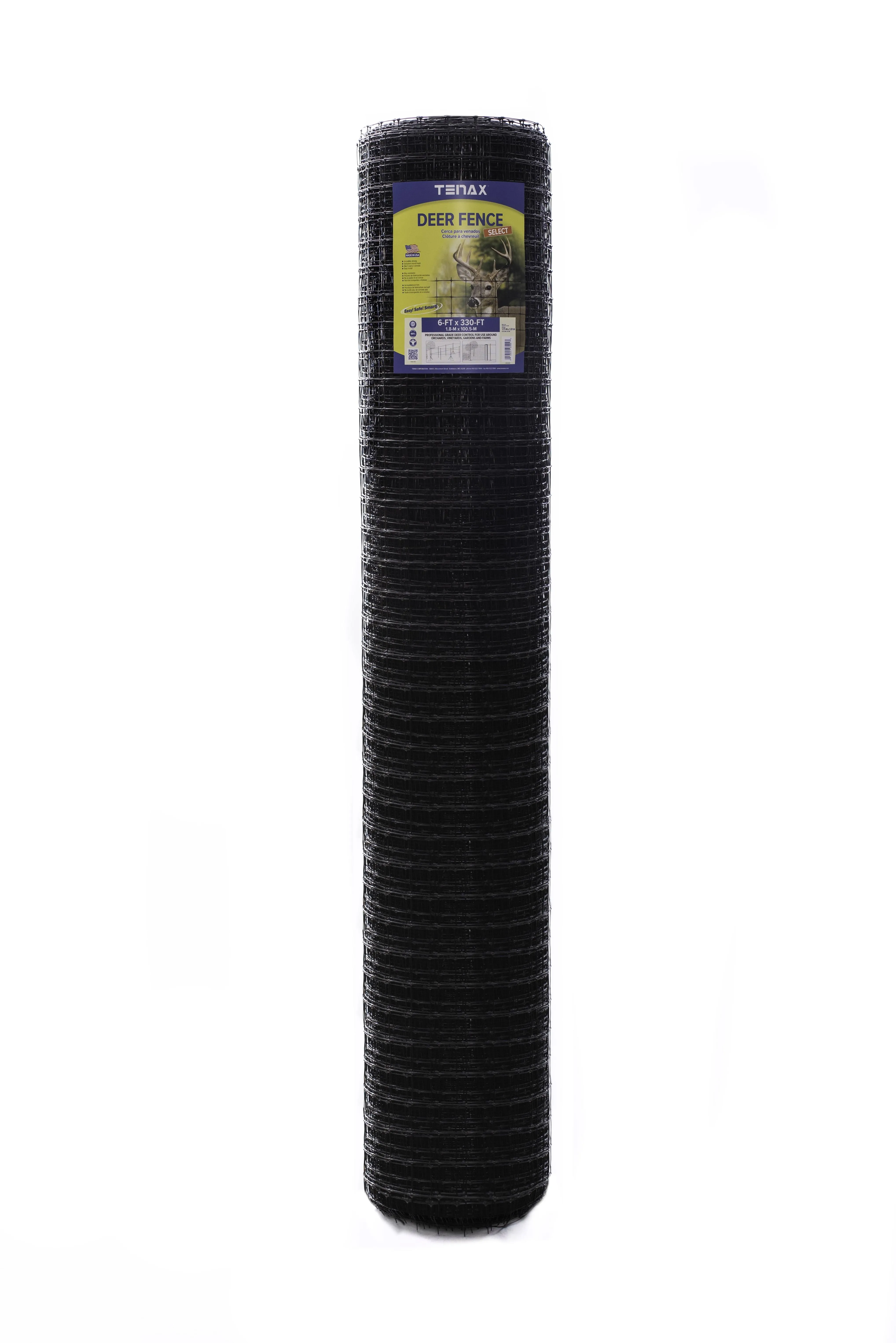 Tenax Deer Fence Select 6ftX330ft Black